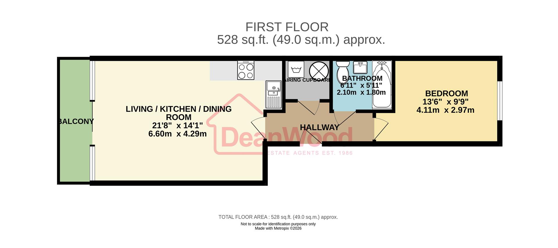 Floorplan — 26 Quay West, Douglas, Isle Of Man.
