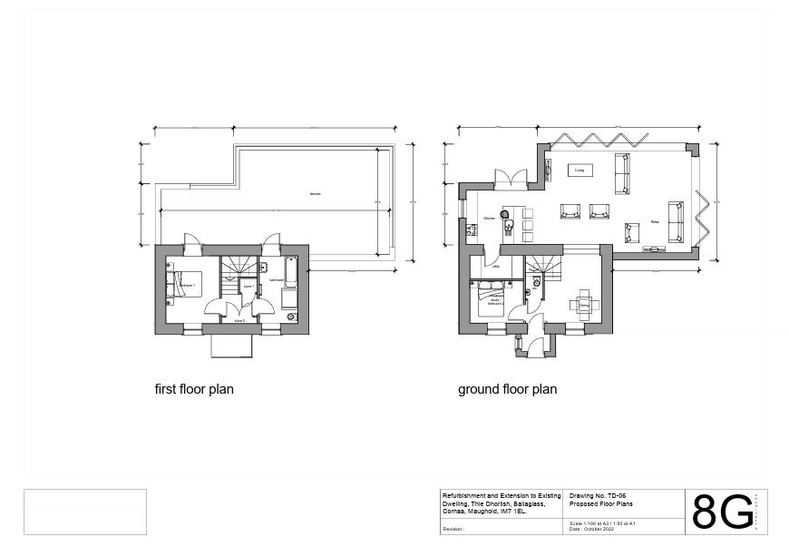 Floorplan — Thie Dhorlish Rhenab Road, Ramsey, Isle Of Man.