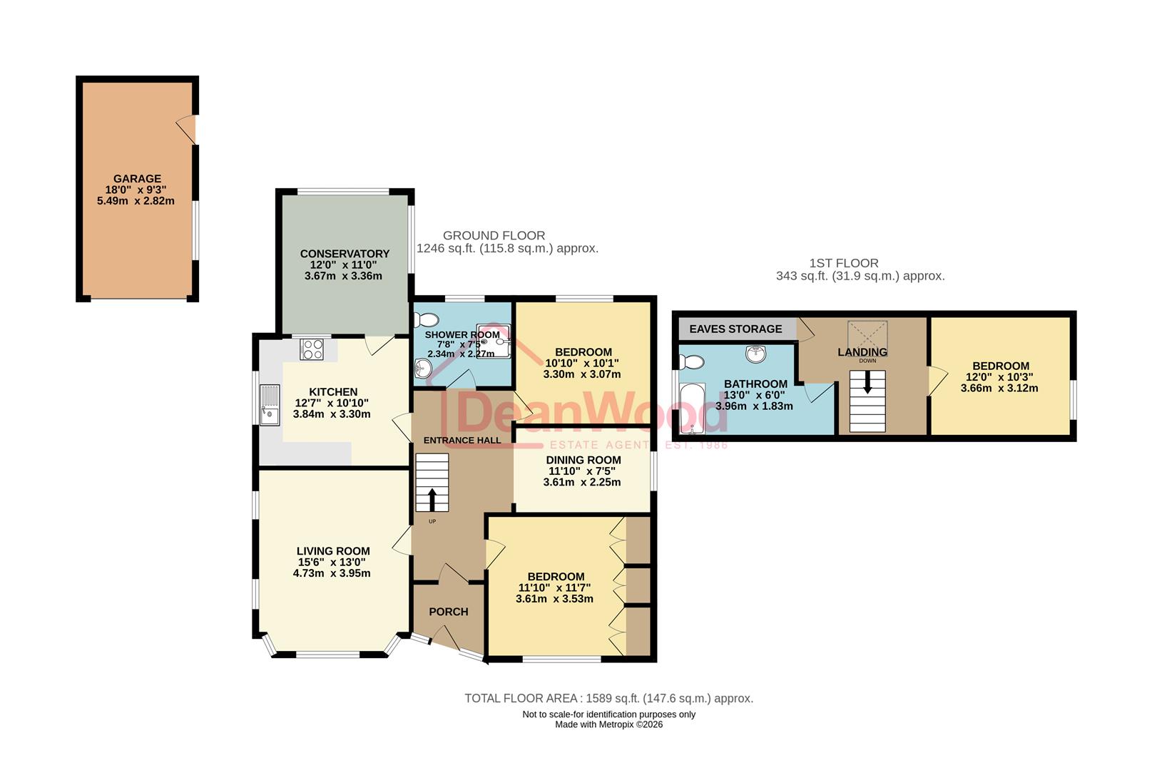 Floorplan — 72 Bride Road, Ramsey, Isle Of Man.