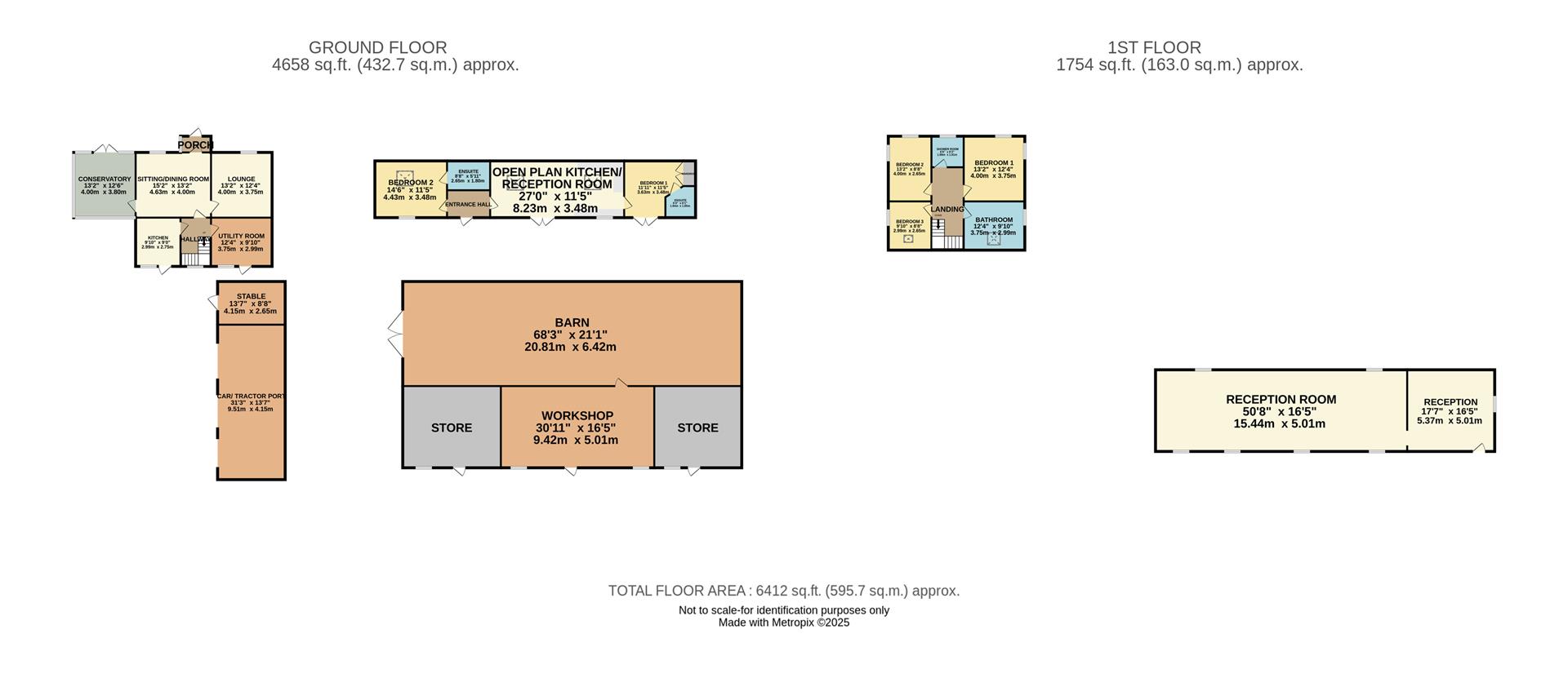 Floorplan — East Ballabane Farmhouse, Andreas, Ramsey, Isle Of Man.