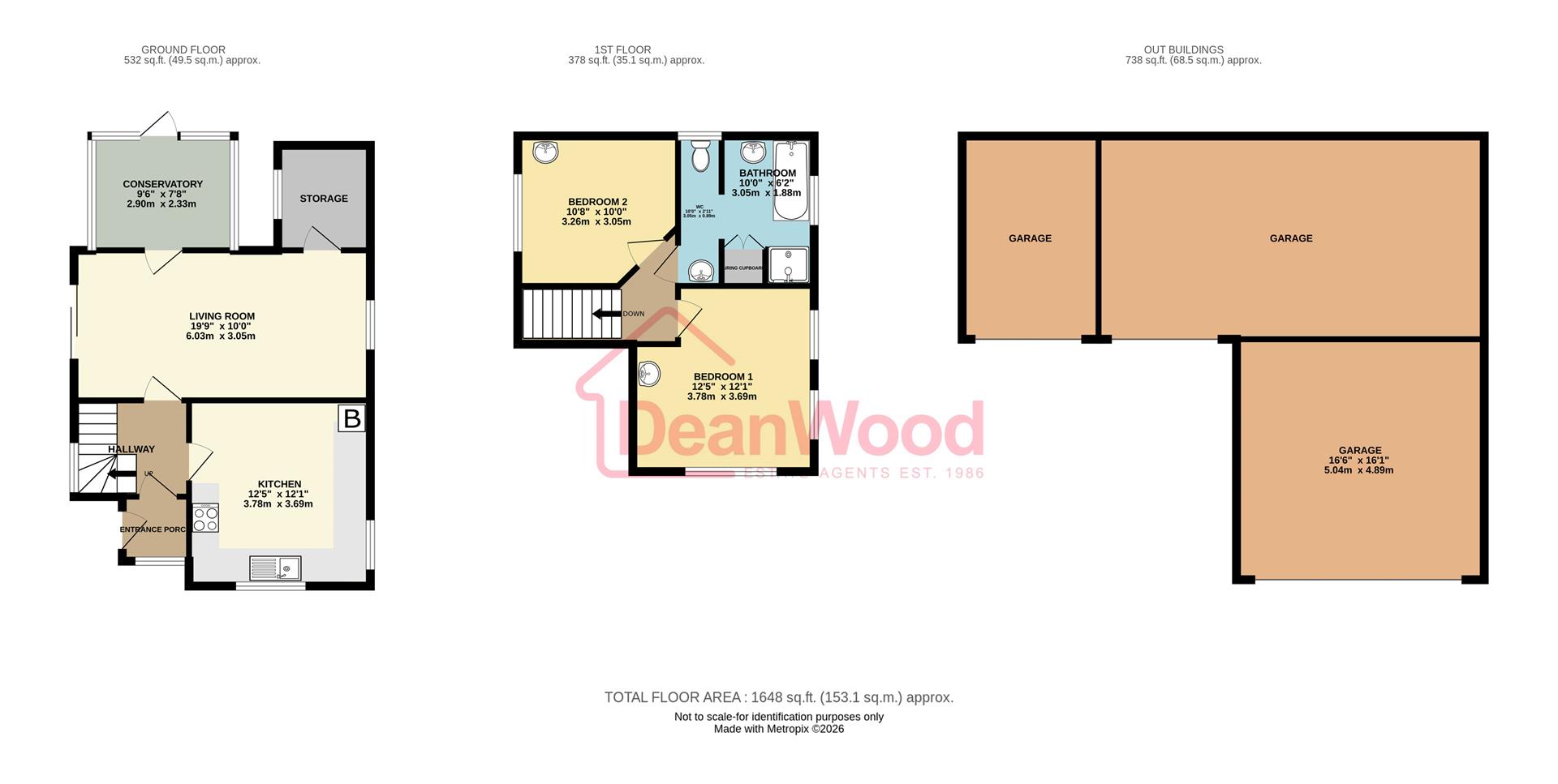 Floorplan — Ballaquayle Lodge, Lower Dukes Road, Douglas, Isle Of Man.