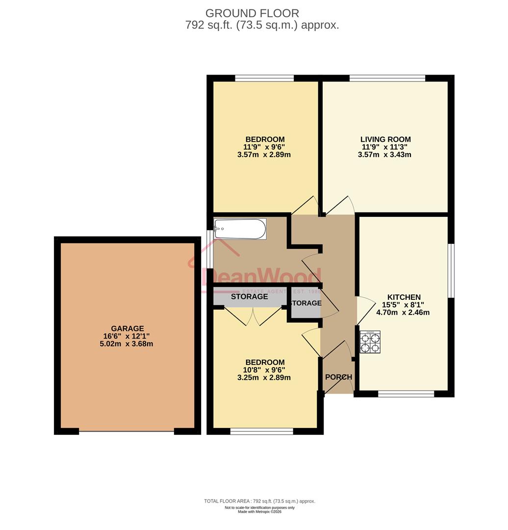 Floorplan — 5 Hillberry Close, Douglas, Isle Of Man.