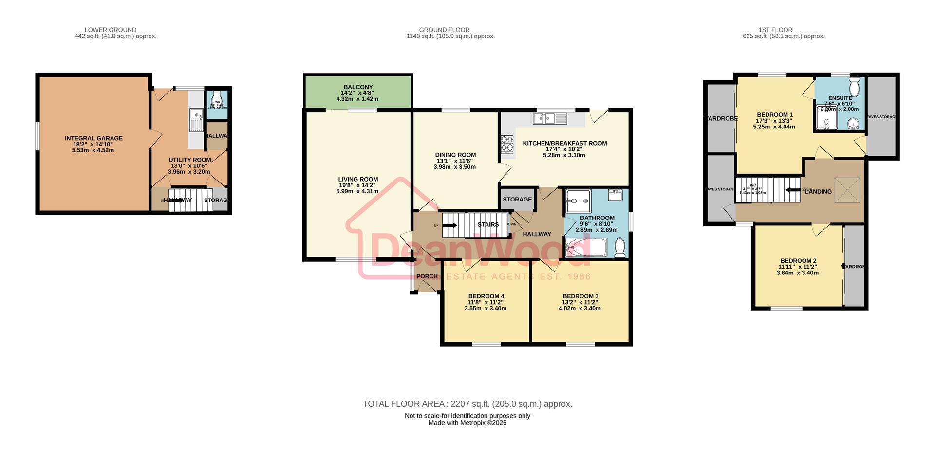Floorplan — 16, Farmhill Gardens, Douglas, Isle Of Man.