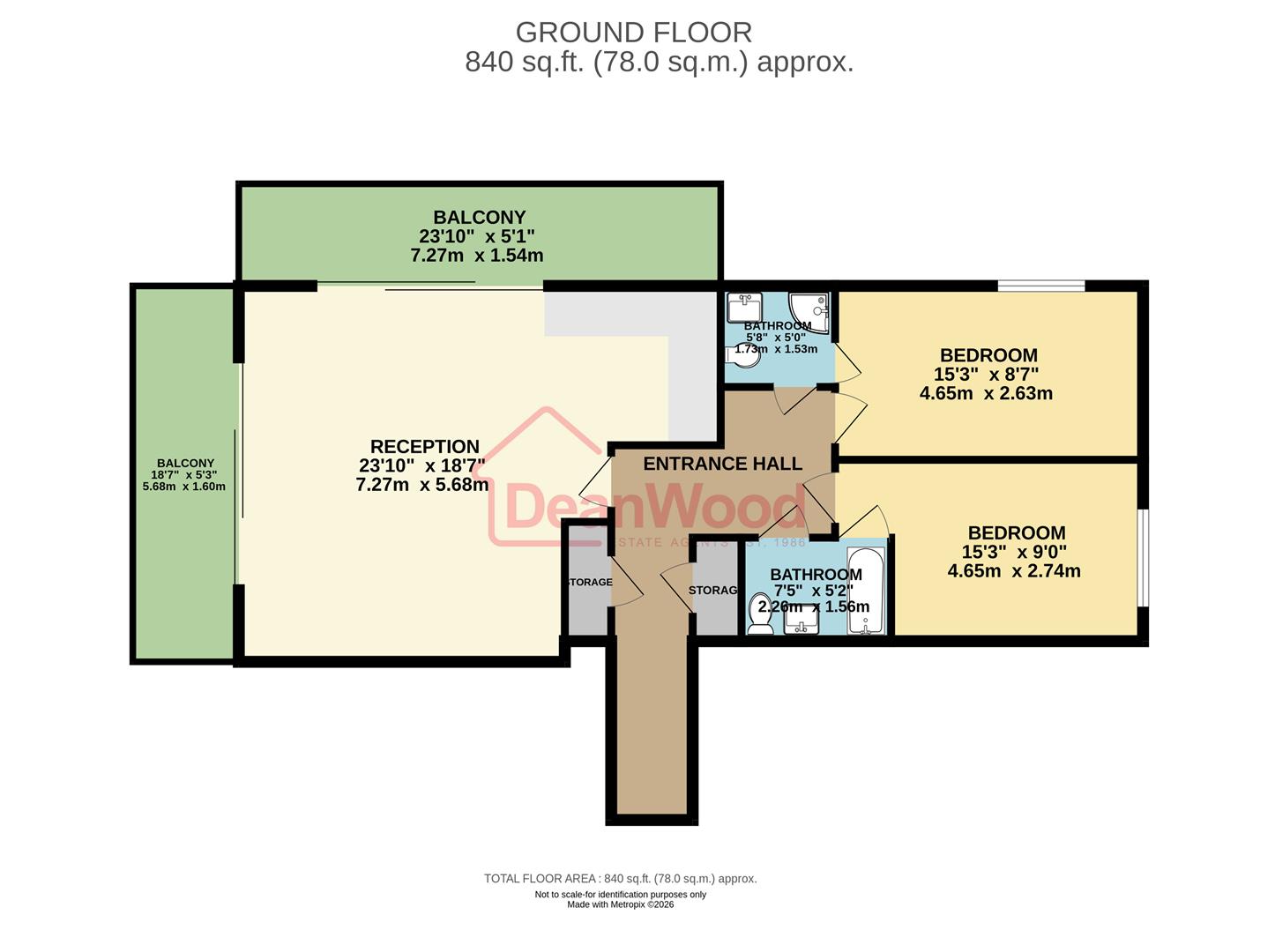 Floorplan — 20 Quay West, Bridge Road, Douglas, Isle Of Man.