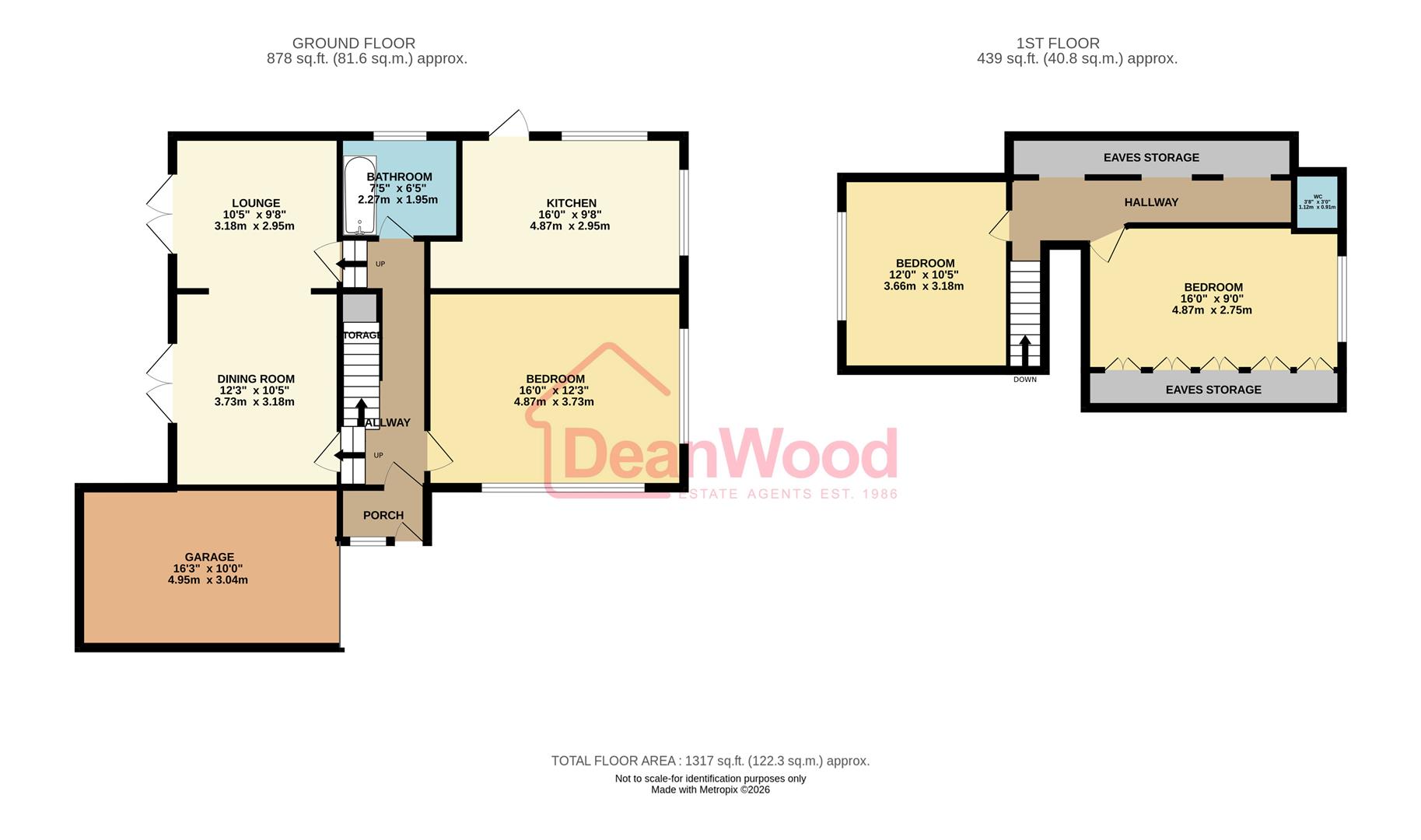 Floorplan — 10 Eskdale Road, Onchan.