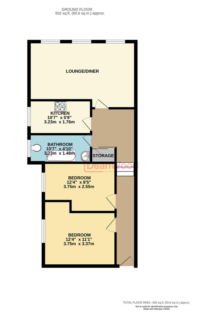 Floorplan — Apartment 6, 56 Main Road, Onchan, Isle Of Man.
