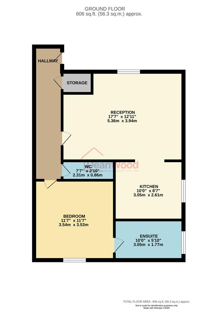 Floorplan — 5 The Hollows, Victoria Road, Douglas, Isle Of Man.