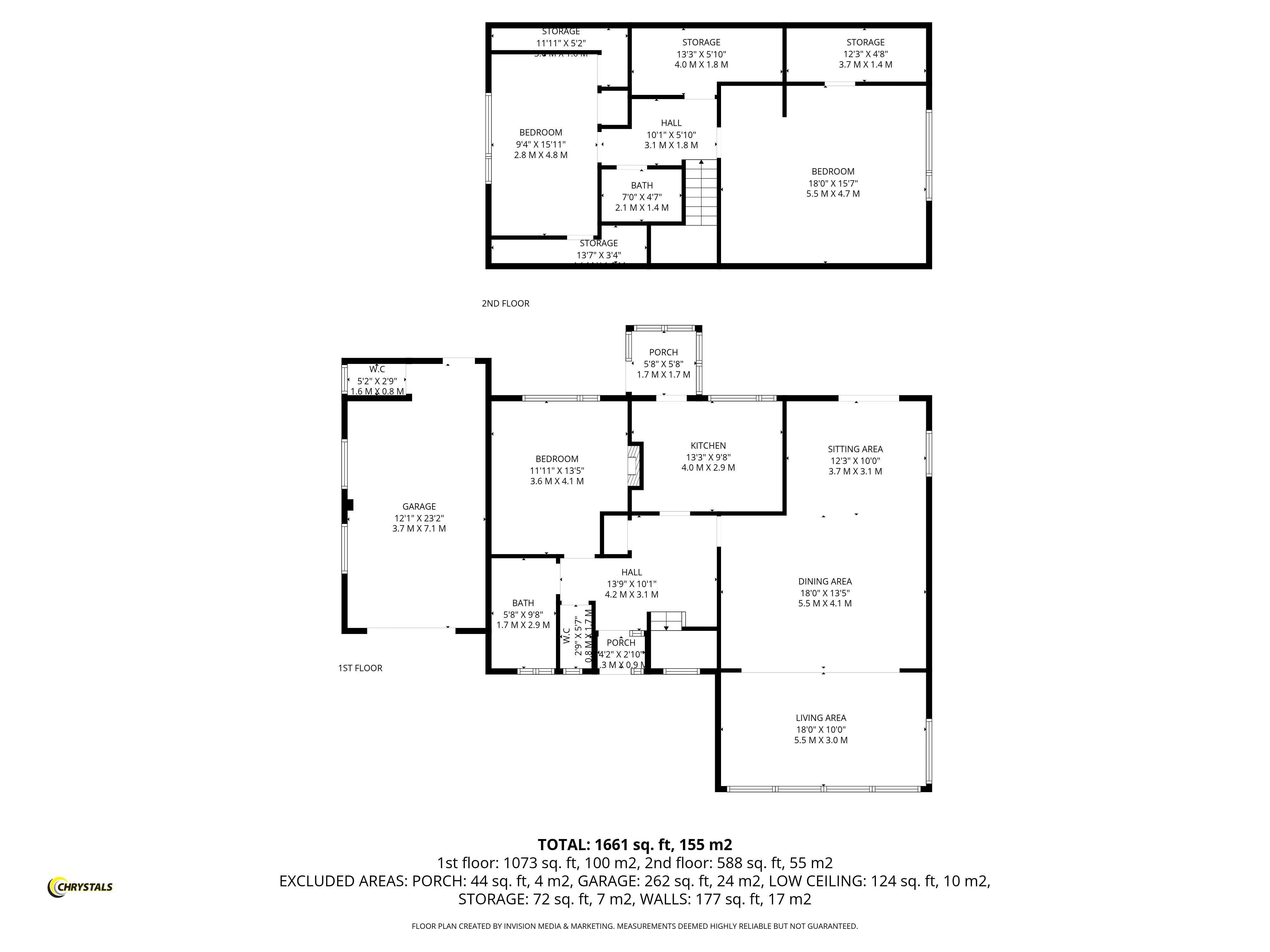 Floorplan — Easdale, 2 Balladoyne Estate, St Johns IM4 3LX.