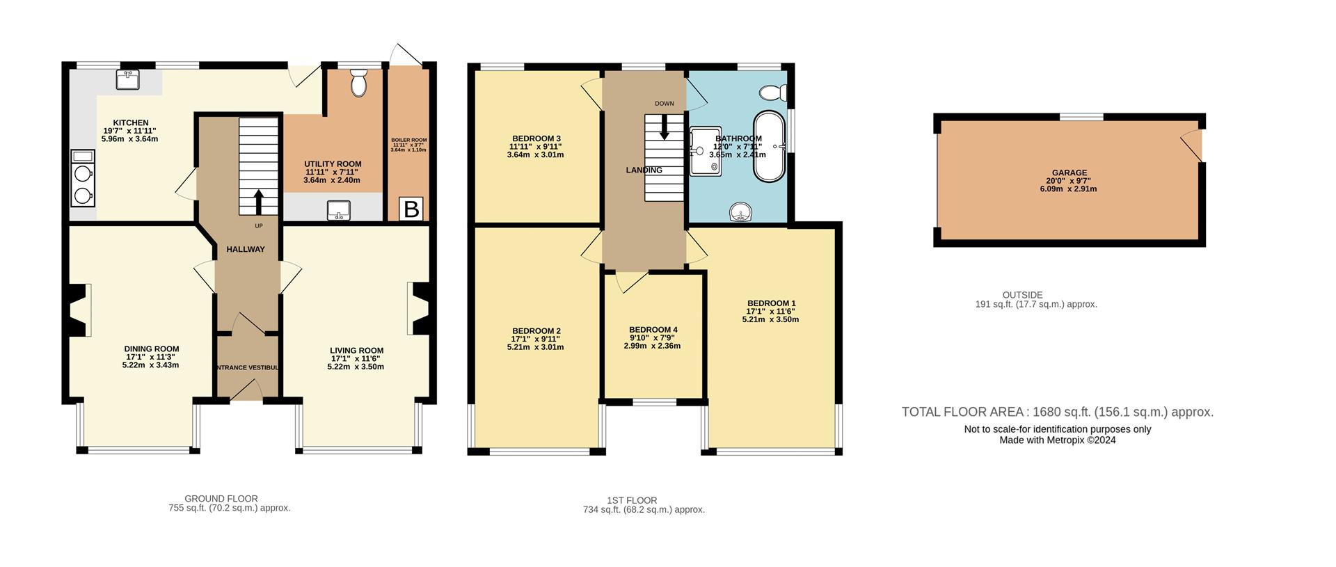 Floorplan — Lunna, Fistard Road, Port St. Mary, Isle Of Man, Port St Mary.