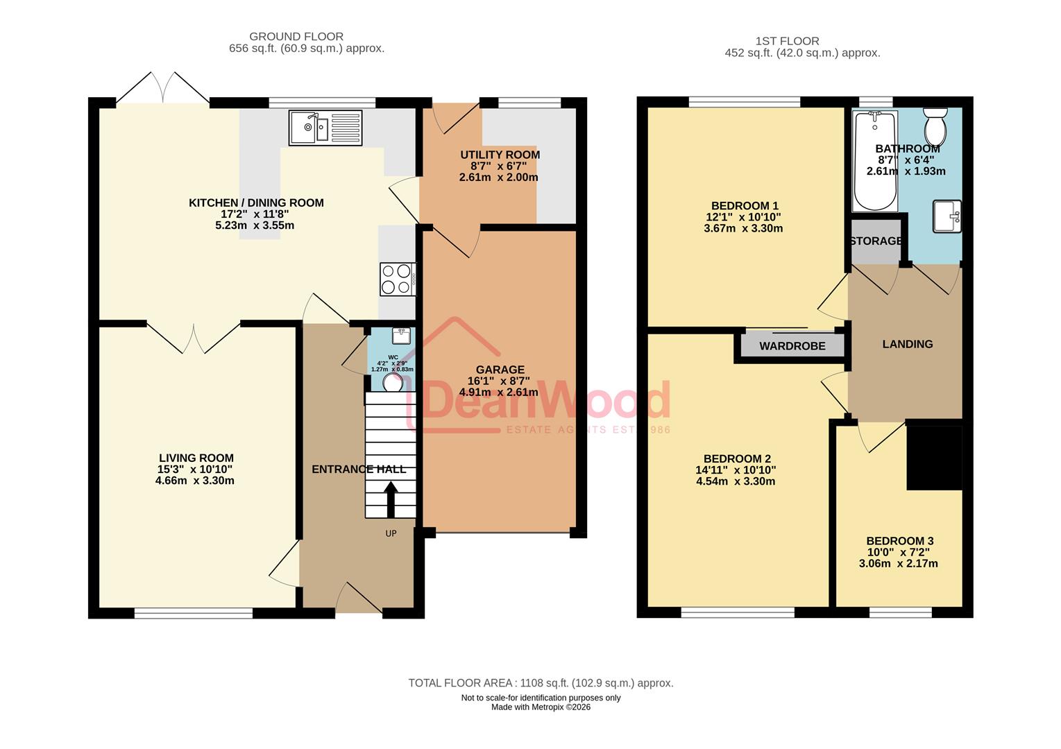 Floorplan — 31 Farmhill Meadows, Douglas, Isle Of Man.