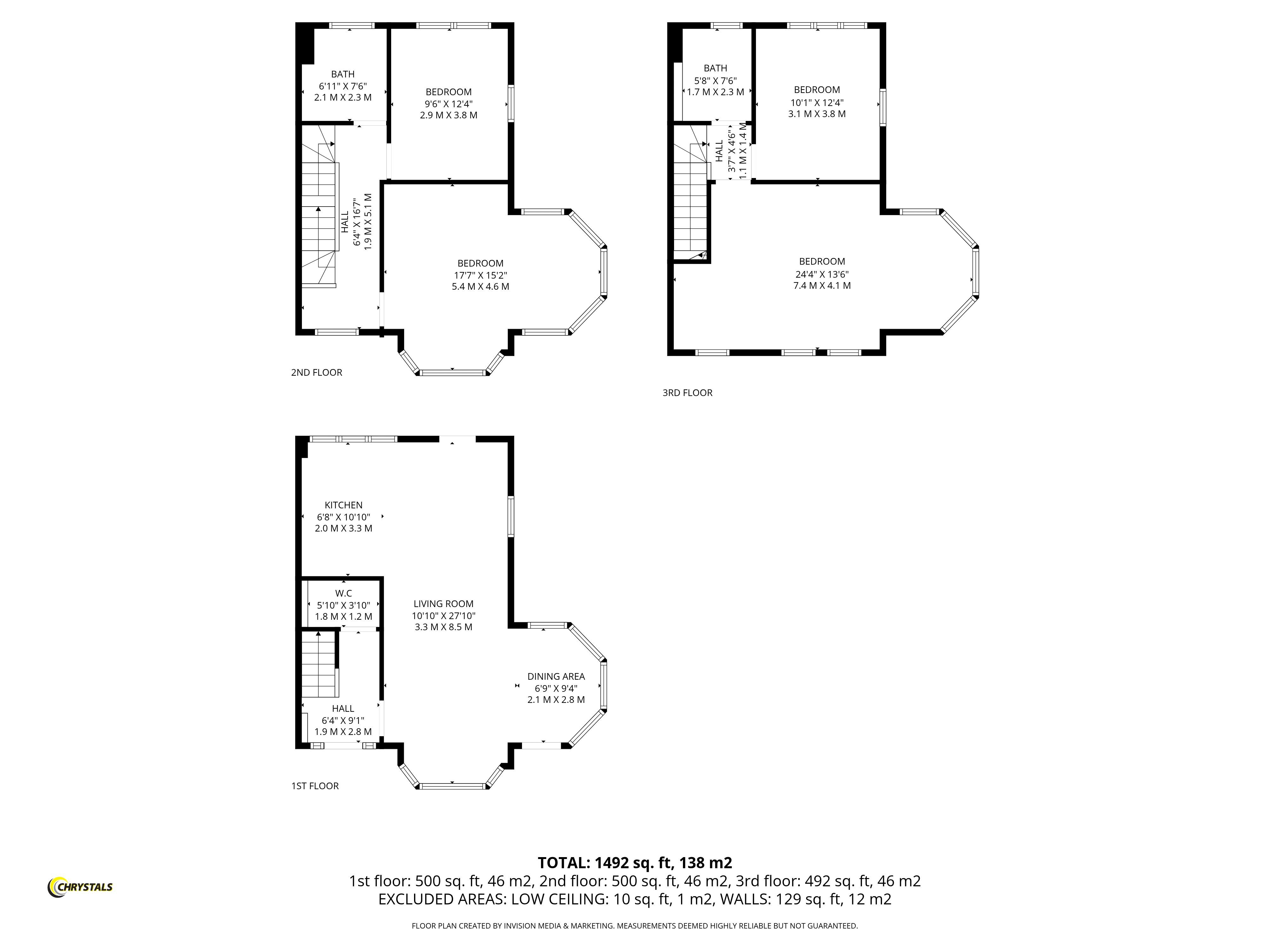 Floorplan — 12 May Hill, Ramsey IM82HJ.