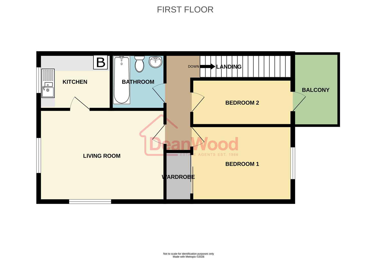 Floorplan — 44, Saddle Mews, Douglas.