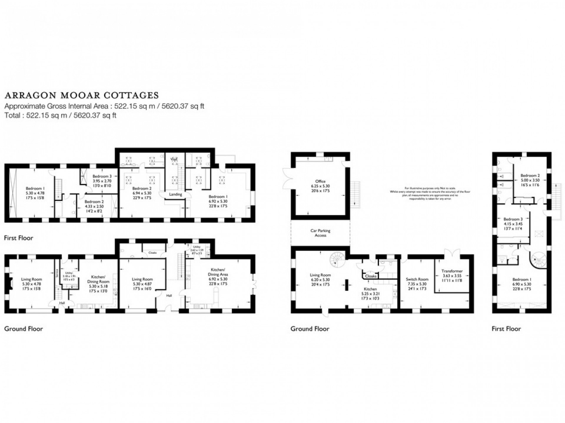 Floorplan — Arragon Mooar, Old Castletown Road, Santon, IM4 1HB, Castletown. — Plan 6 of 7