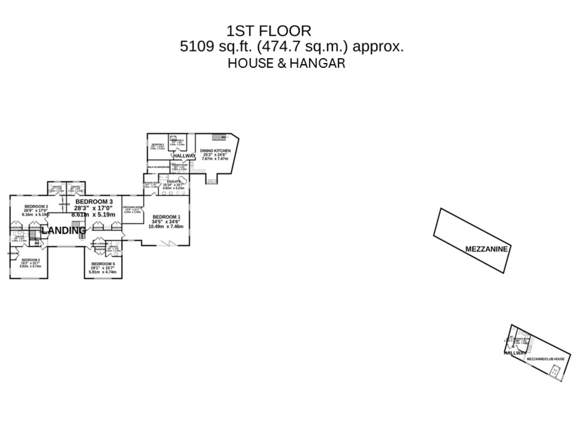 Floorplan — Cronk Breck, Bernahara Road, Andreas, IM7 3HH. — Plan 5 of 7