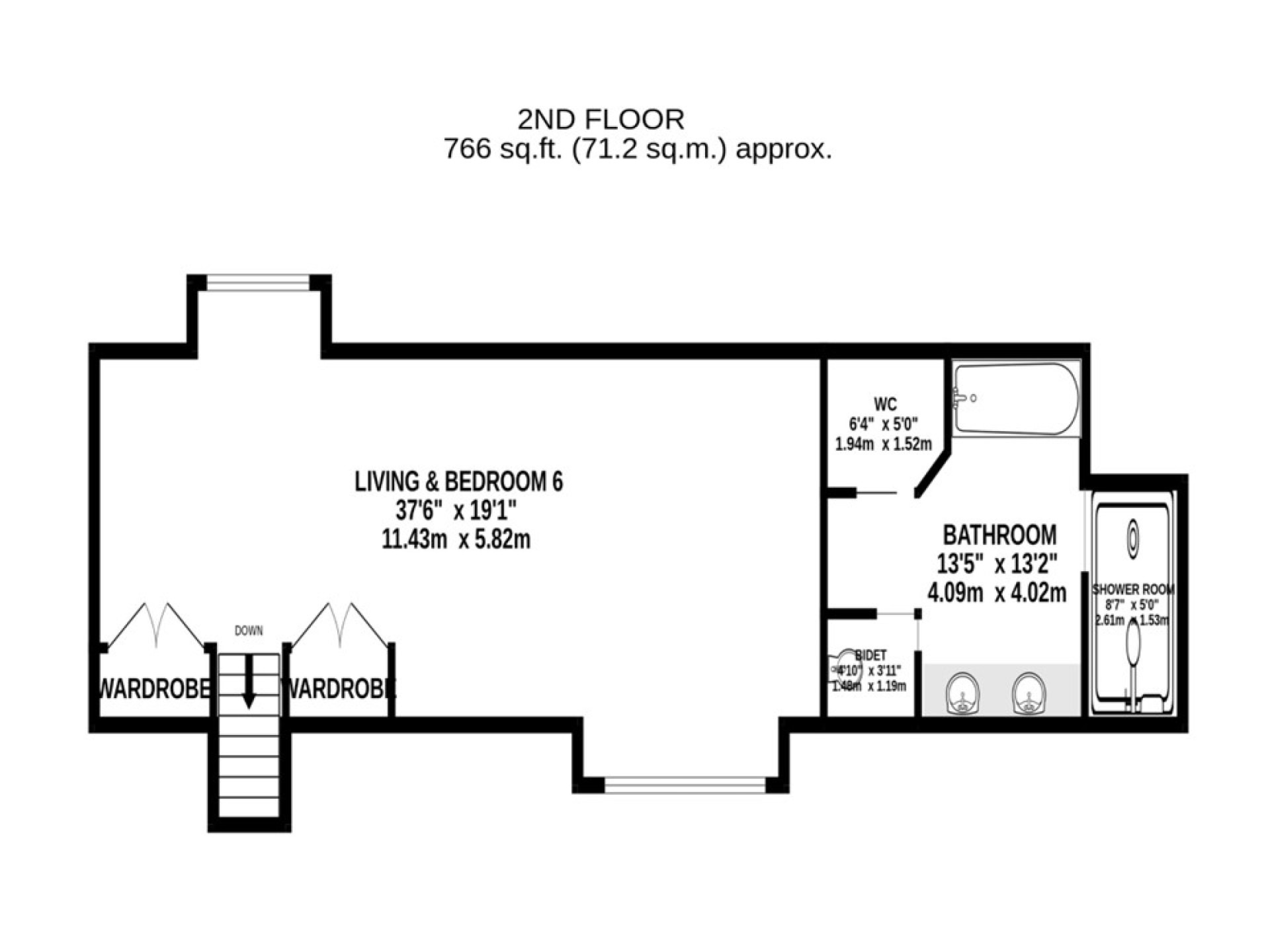 Floorplan — Cronk Breck, Bernahara Road, Andreas, IM7 3HH. — Plan 7 of 7