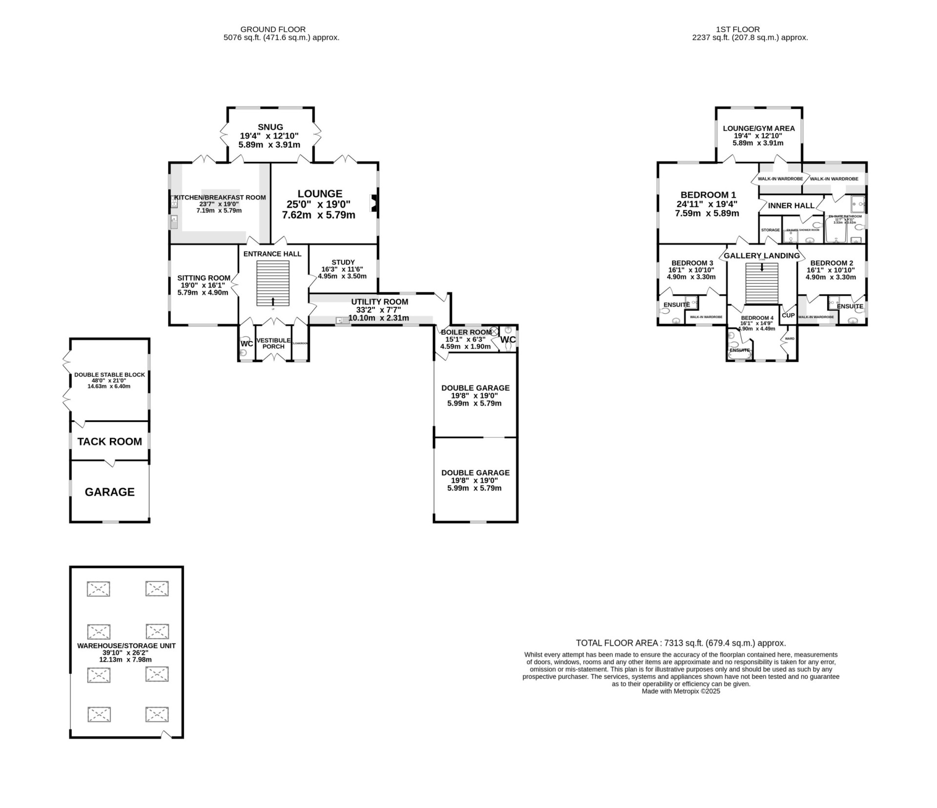 Floorplan — High Bank, Knock Froy Road, Santon, IM4 1JD.