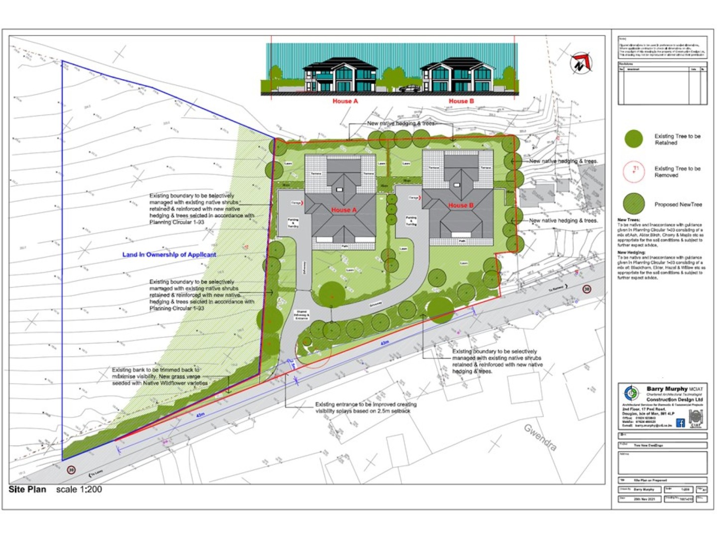 Floorplan — Plot 2 (New Build), Laxey, IM4 7PN. — Plan 2 of 2