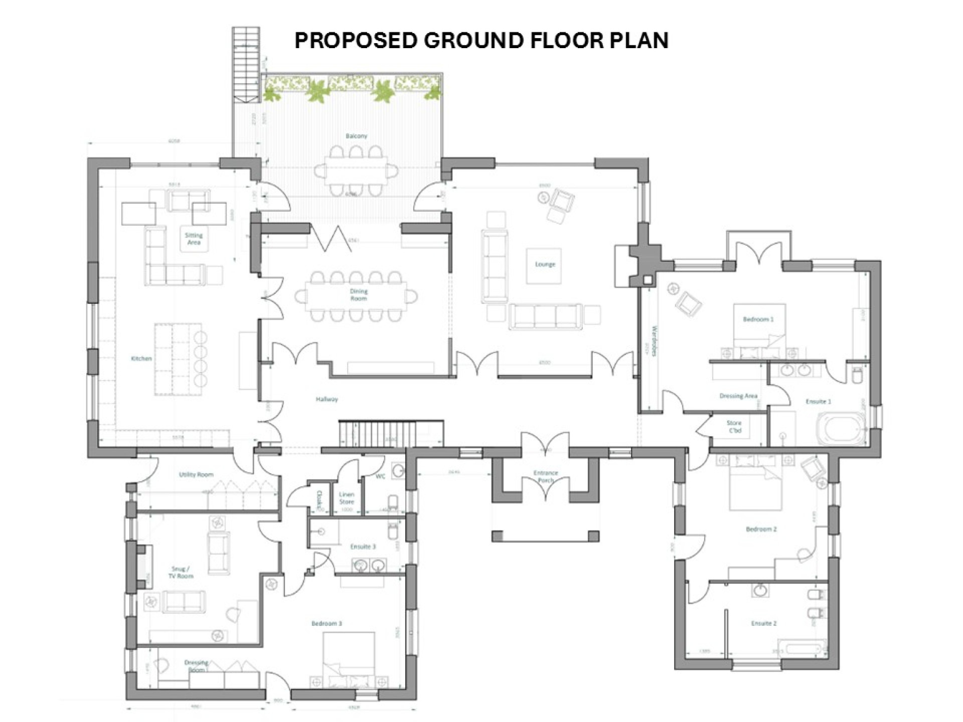 Floorplan — Thie My Chree, 10 Manor Park, Onchan, IM3 2EP. — Plan 2 of 5
