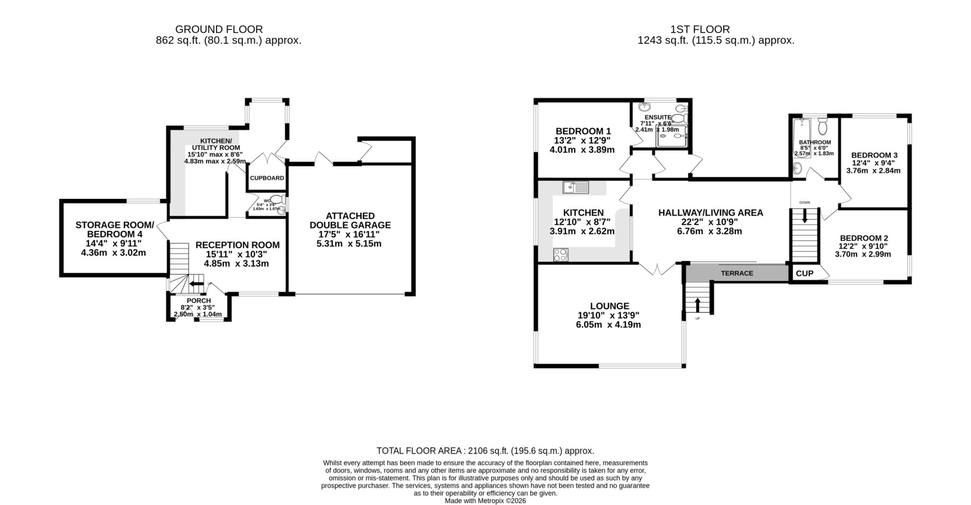 Floorplan — Cheu-Ny-Howe, Marine Drive, Port Soderick, IM4 1BJ, Douglas.