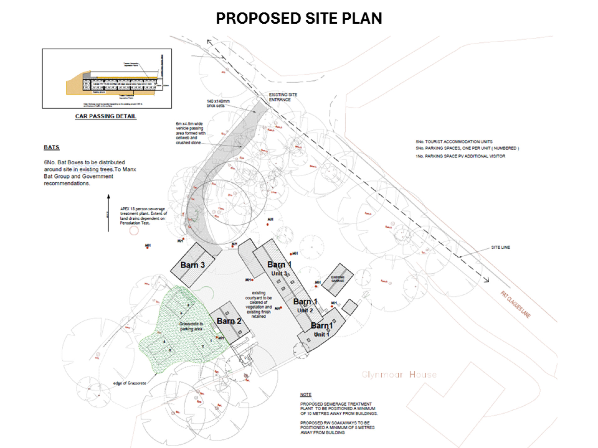 Floorplan — Outbuildings, Glen Mooar Road, St. John's, IM4 3AQ, St Johns.