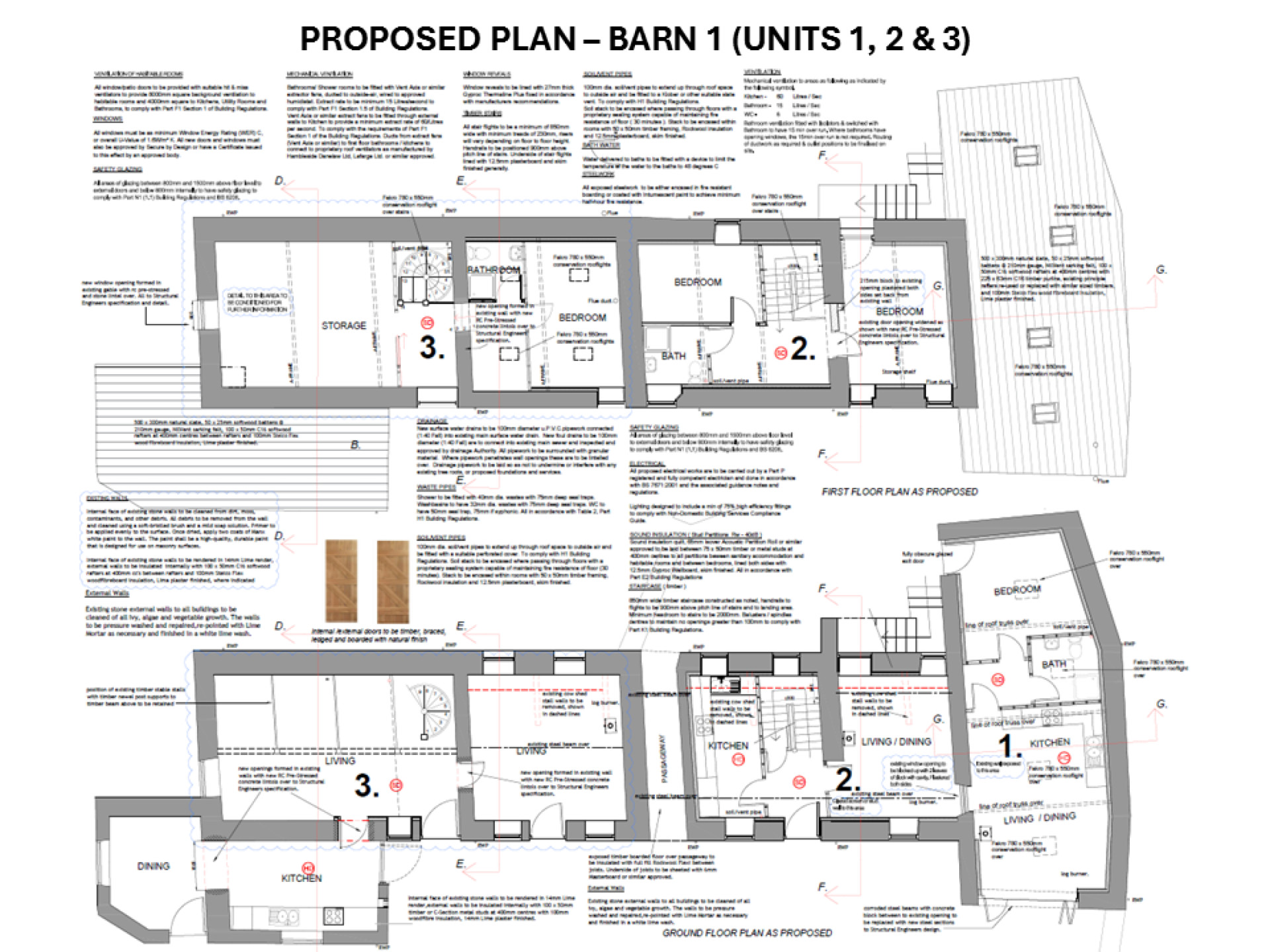 Floorplan — Outbuildings, Glen Mooar Road, St. John's, IM4 3AQ, St Johns. — Plan 5 of 7
