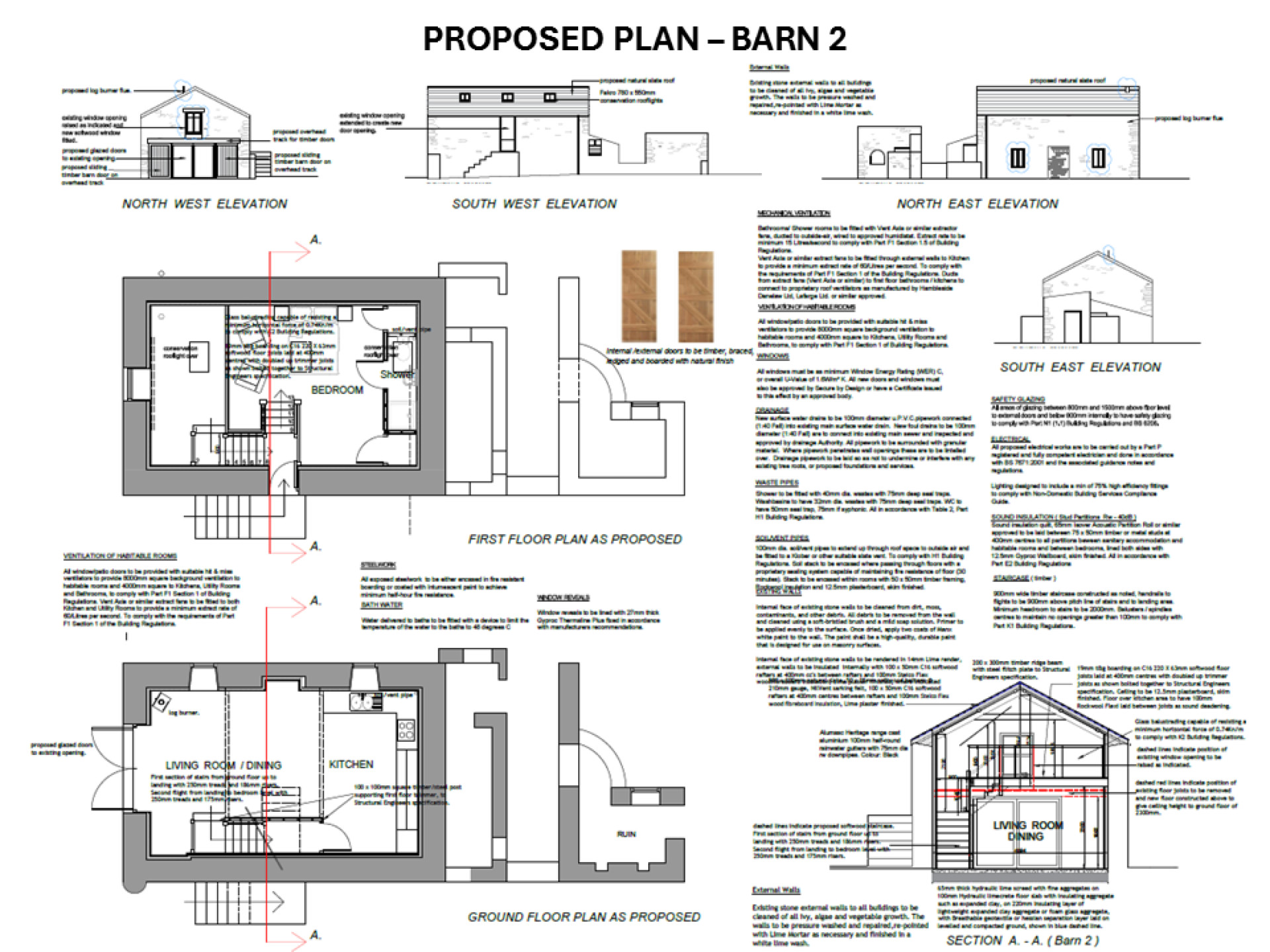 Floorplan — Outbuildings, Glen Mooar Road, St. John's, IM4 3AQ, St Johns. — Plan 6 of 7