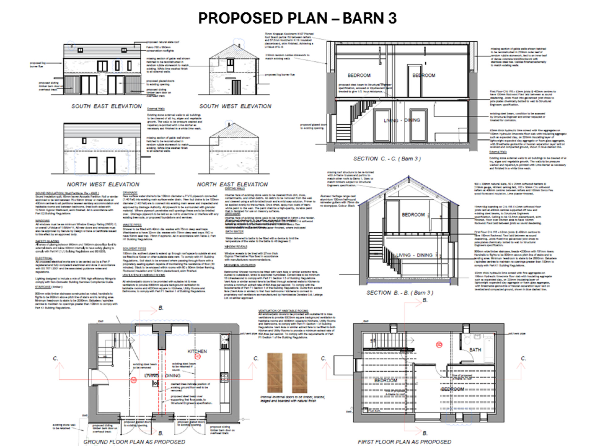 Floorplan — Outbuildings, Glen Mooar Road, St. John's, IM4 3AQ, St Johns. — Plan 7 of 7