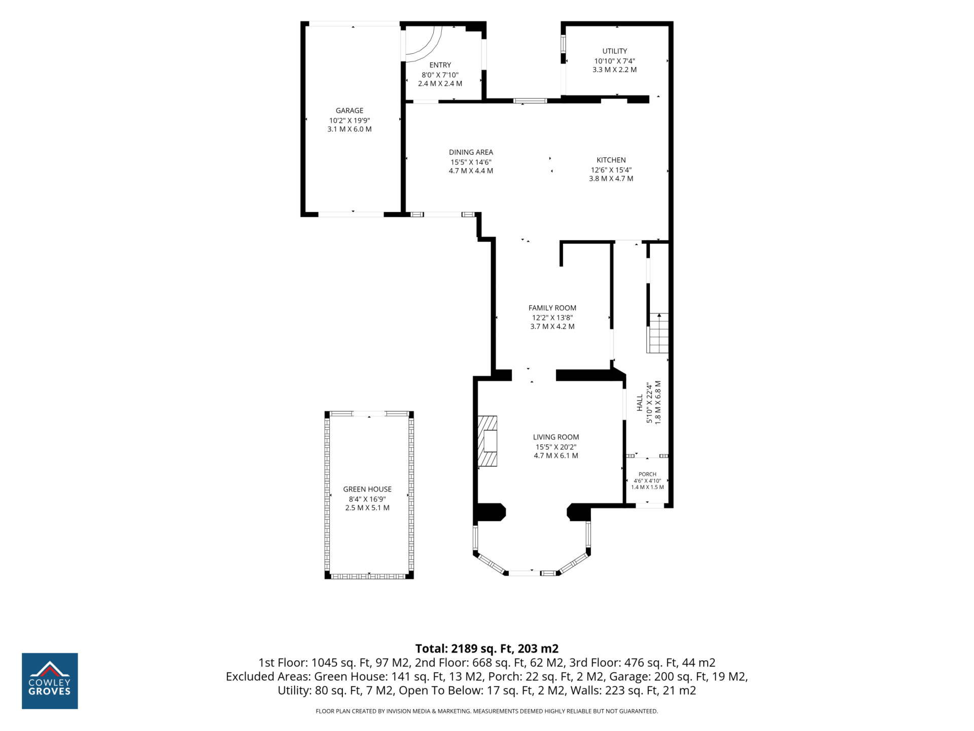 Floorplan — 1 Cambridge Terrace, Douglas, IM1 3LL. — Plan 2 of 4