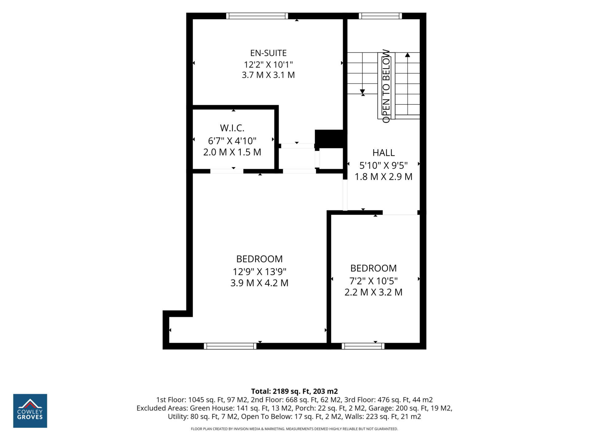 Floorplan — 1 Cambridge Terrace, Douglas, IM1 3LL. — Plan 4 of 4