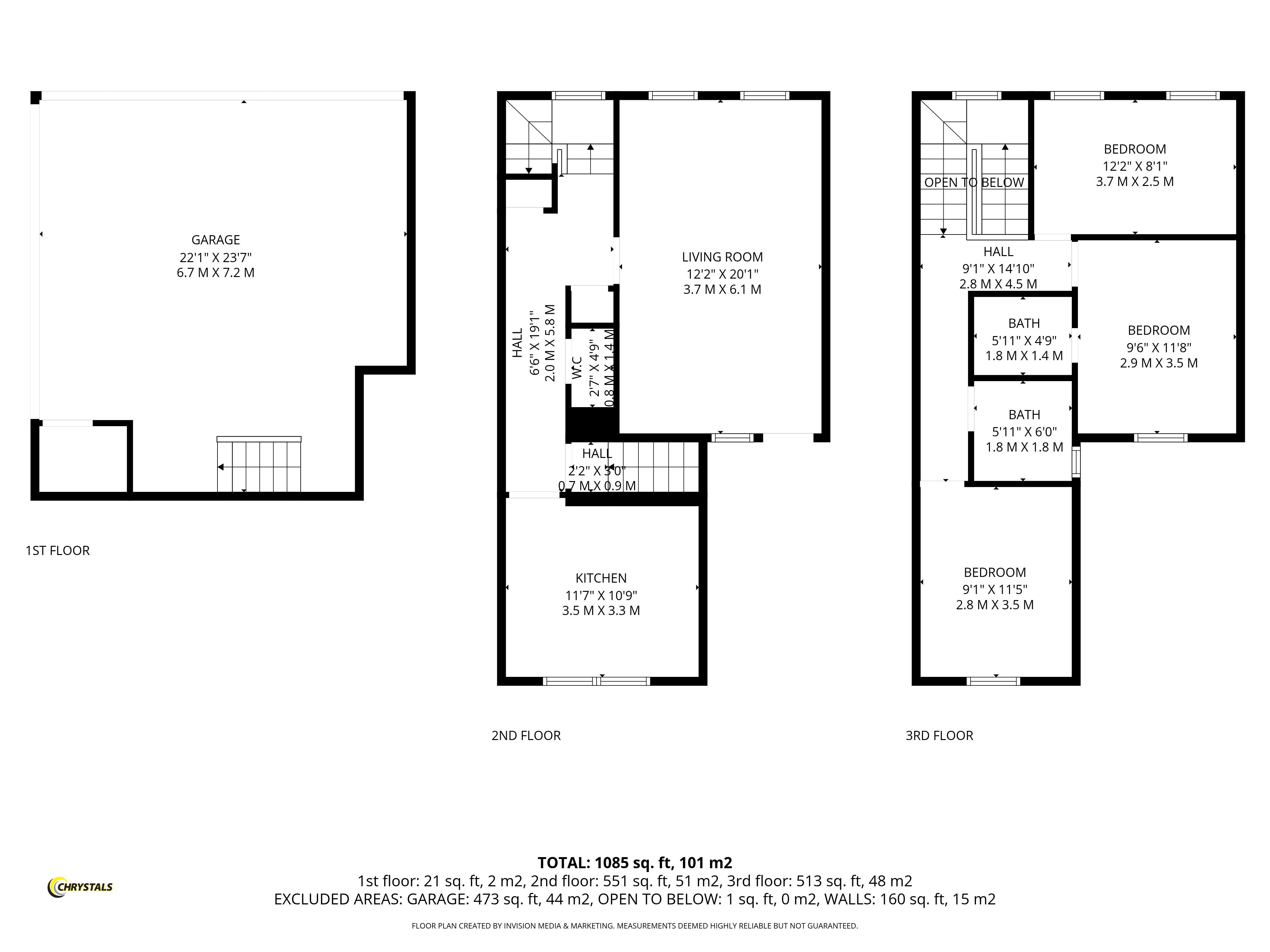 Floorplan — 1 Kingfisher View, Old Castletown Road, Douglas IM1 5AW, Castletown.