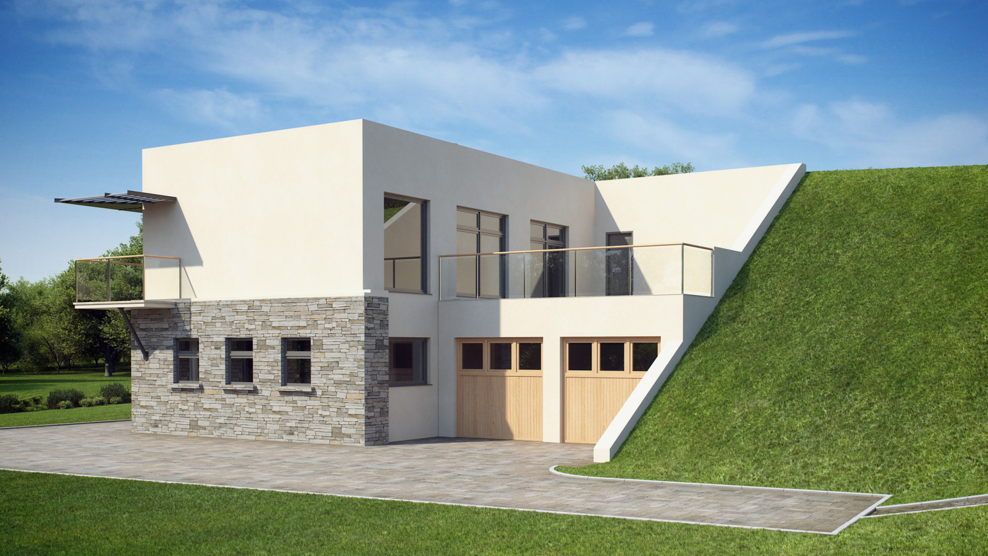 Barroose Eco House, Barroose Road, Baldrine, IM4 6AR. — Photo 2 of 5