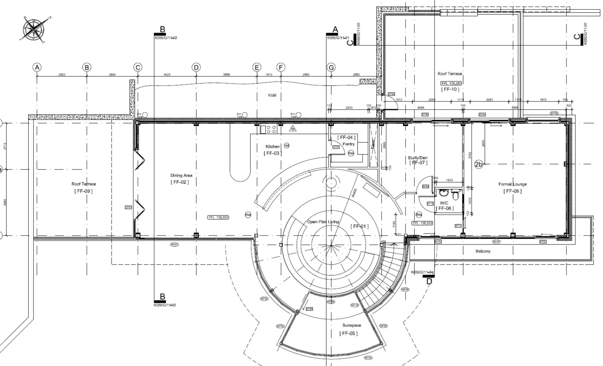 Floorplan — Barroose Eco House, Barroose Road, Baldrine, IM4 6AR. — Plan 2 of 5