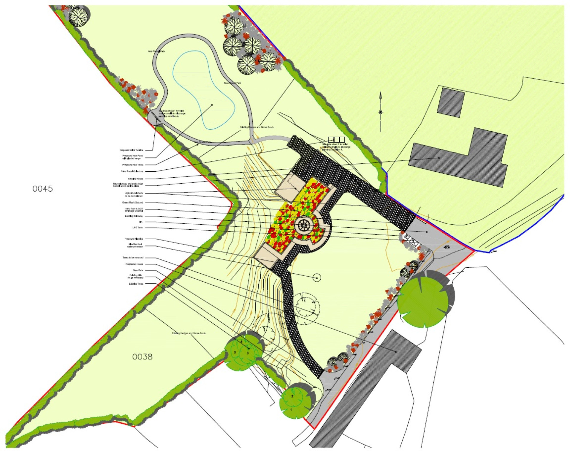 Floorplan — Barroose Eco House, Barroose Road, Baldrine, IM4 6AR. — Plan 5 of 5