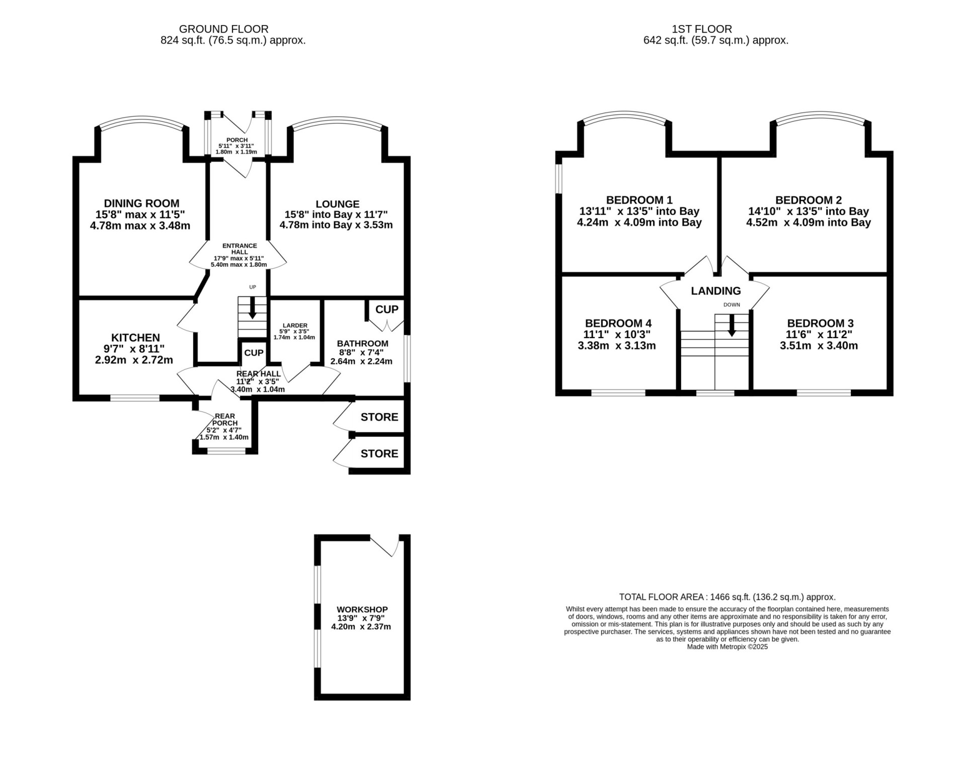 Floorplan — Fieldsway, Howe Road, Port St. Mary, IM9 5PR, Port Erin.