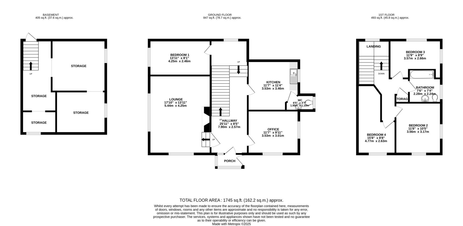Floorplan — Ridgeway House, Gladstone Avenue, Ramsey, IM8 2LB.
