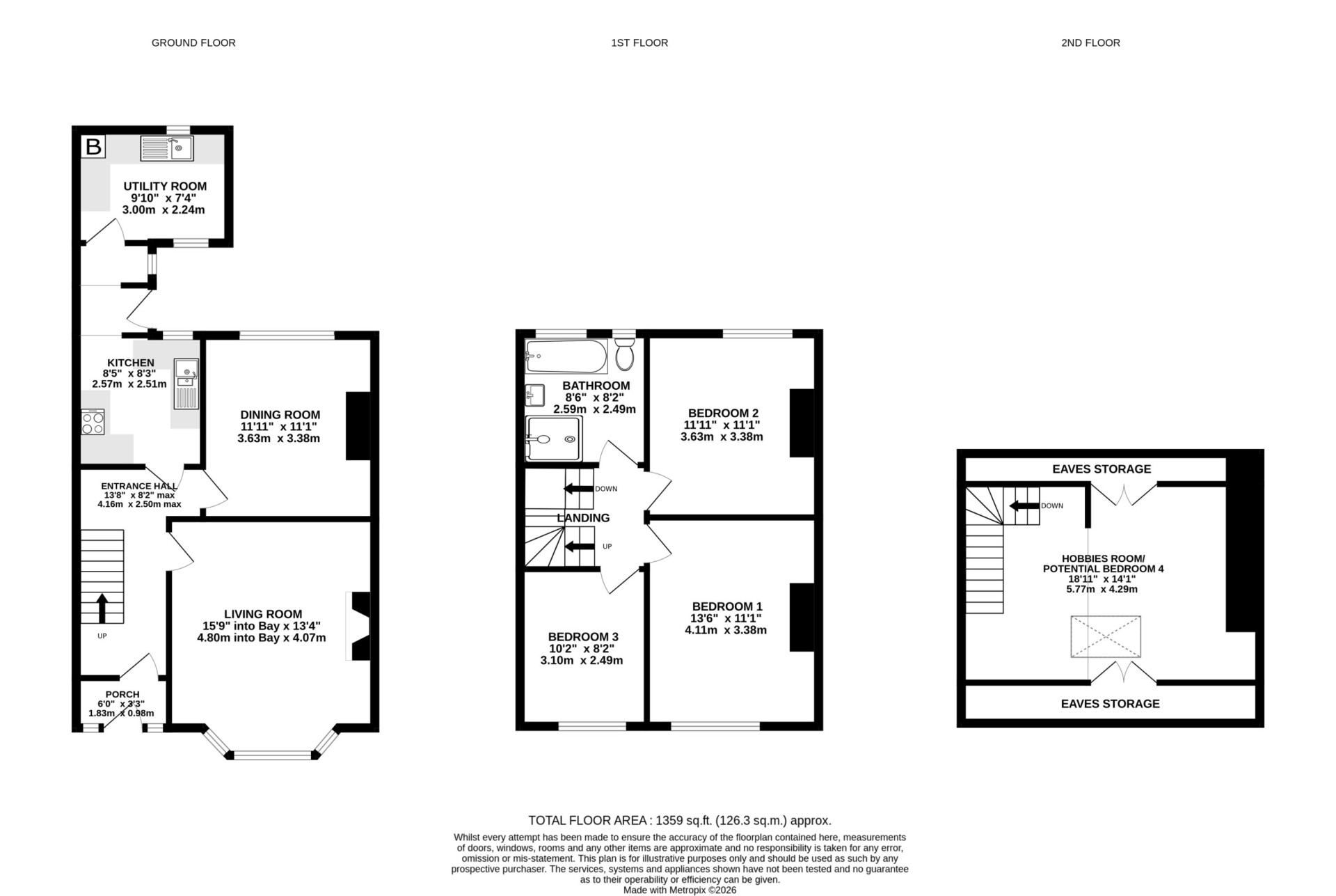 Floorplan — 29 Marathon Avenue, Douglas, IM2 4JB.