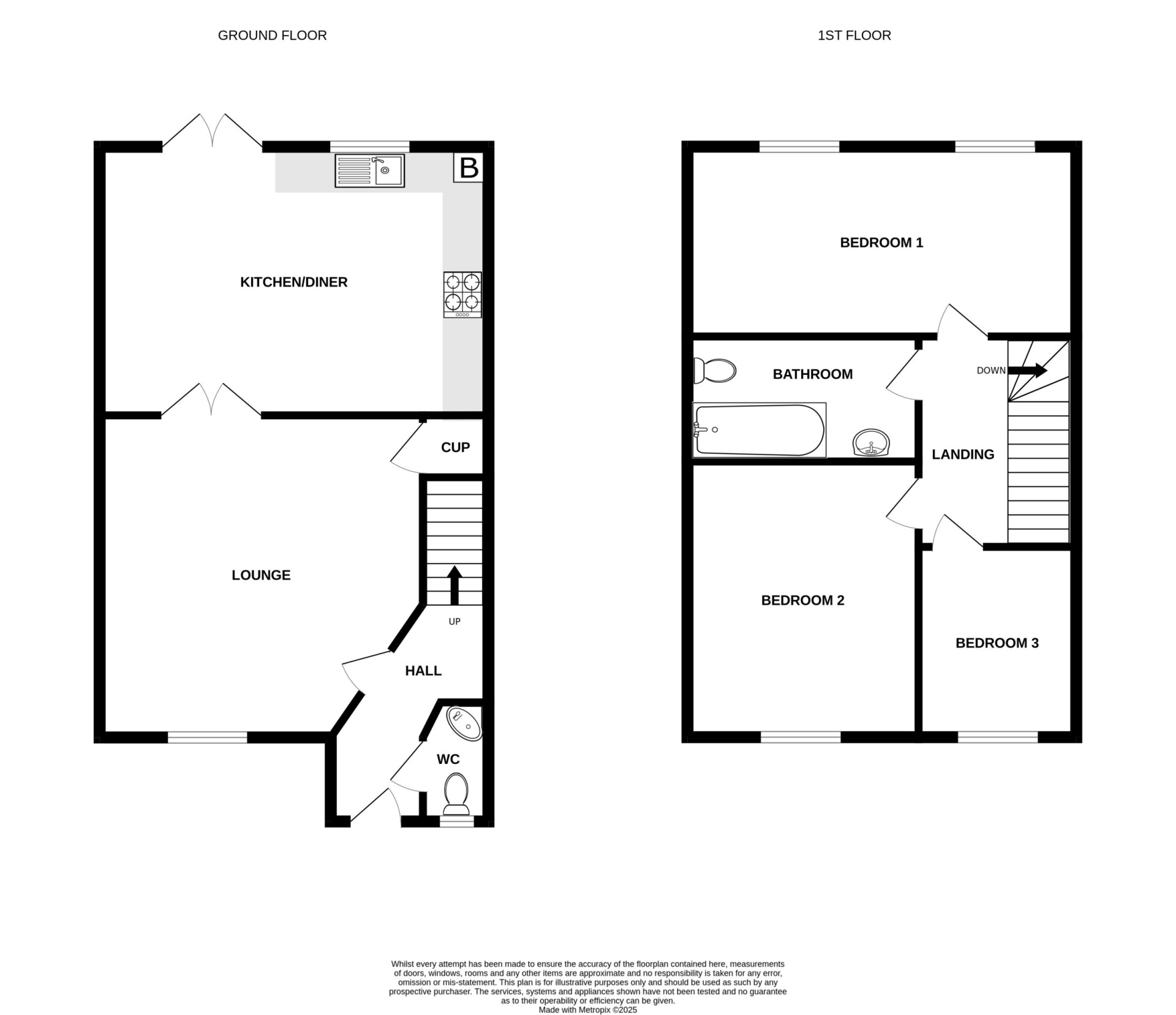 Floorplan — 1 Murrays Lake Drive, Mount Murray, Douglas, IM4 2GZ.