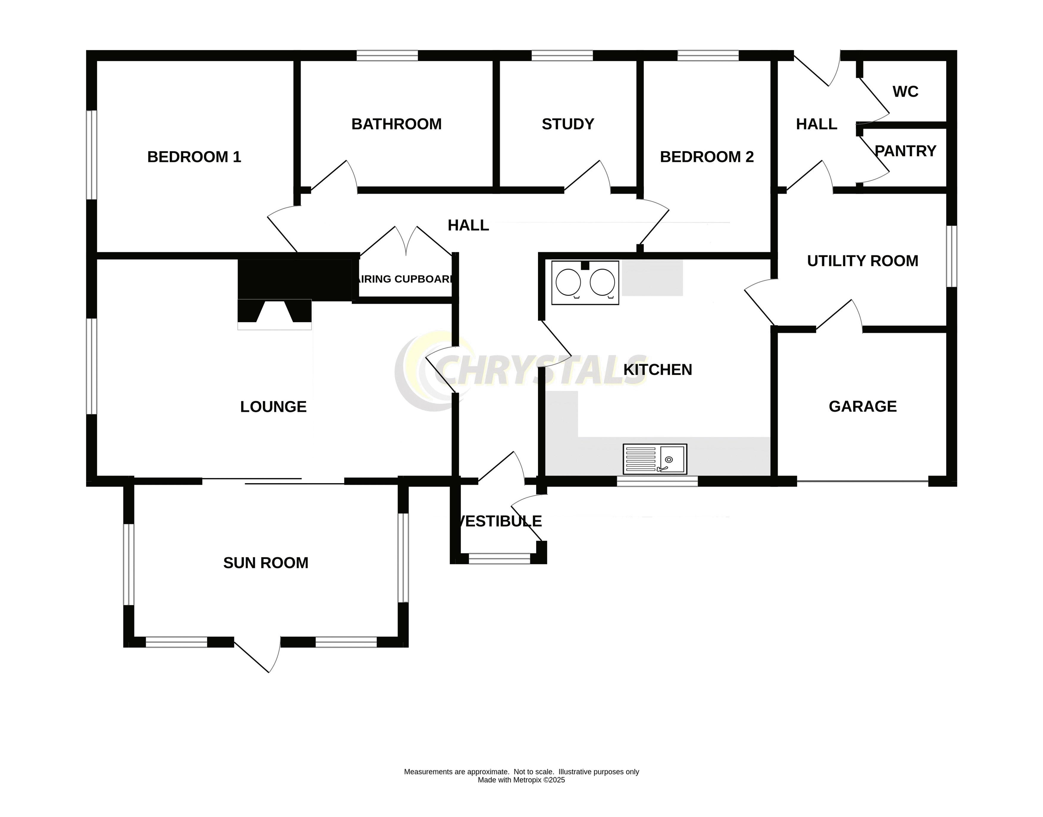 Floorplan — Craig Veg, St. Judes Road, Andreas IM7 2ER.