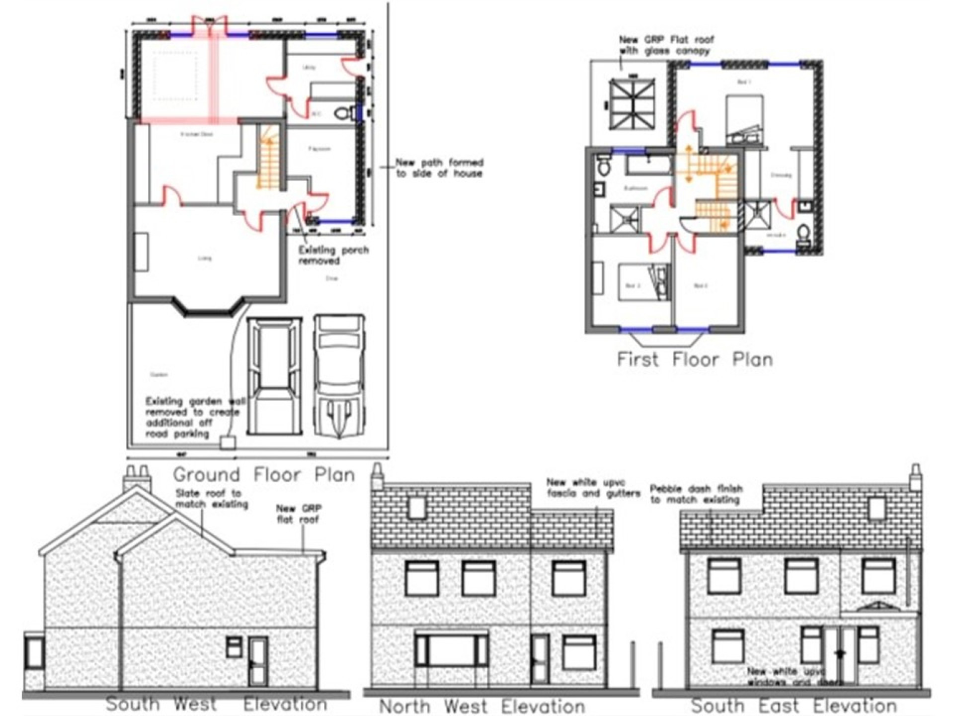 Floorplan — 34 Auburn Road, Onchan, IM3 1LW. — Plan 2 of 3