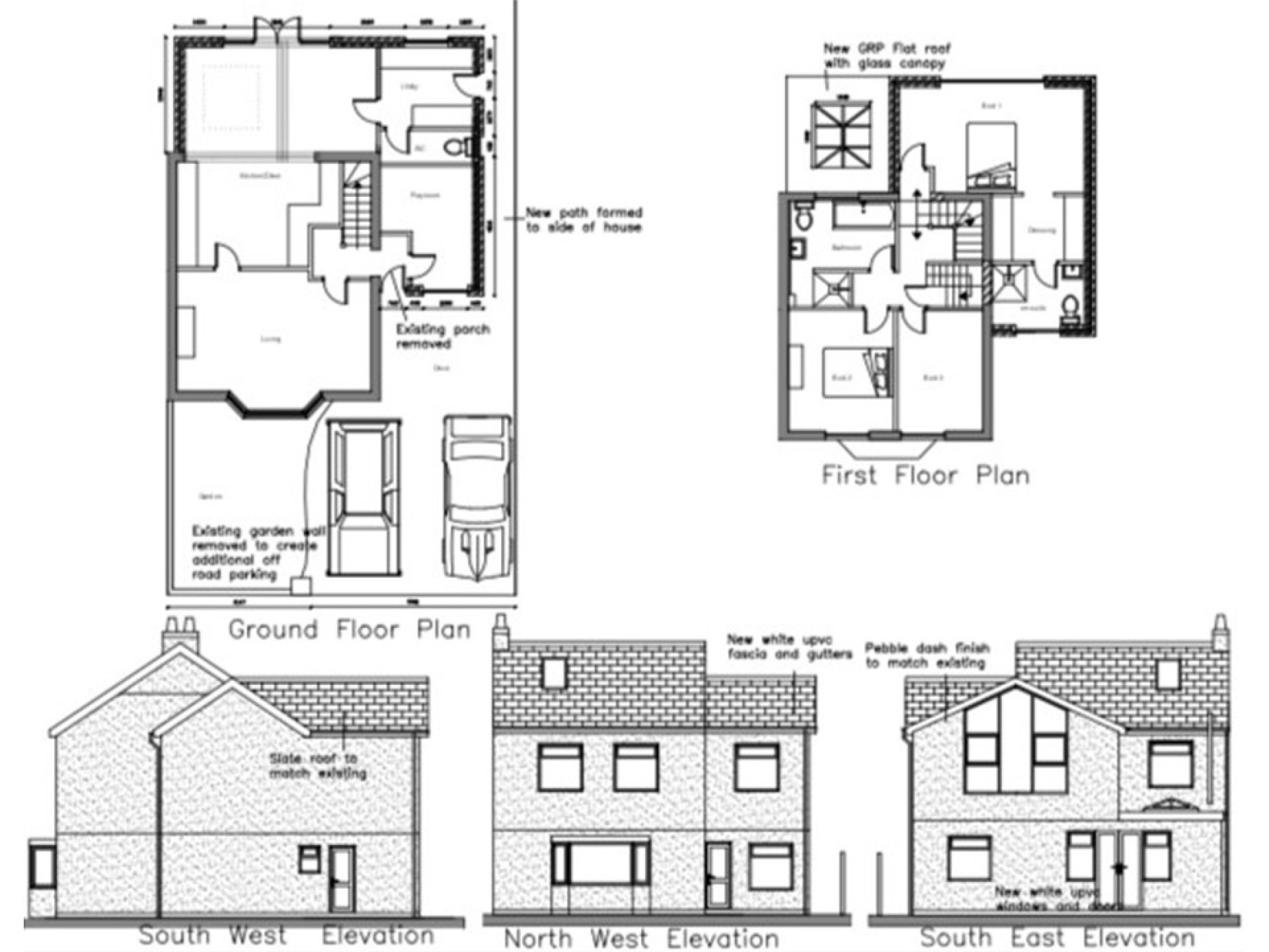 Floorplan — 34 Auburn Road, Onchan, IM3 1LW. — Plan 3 of 3