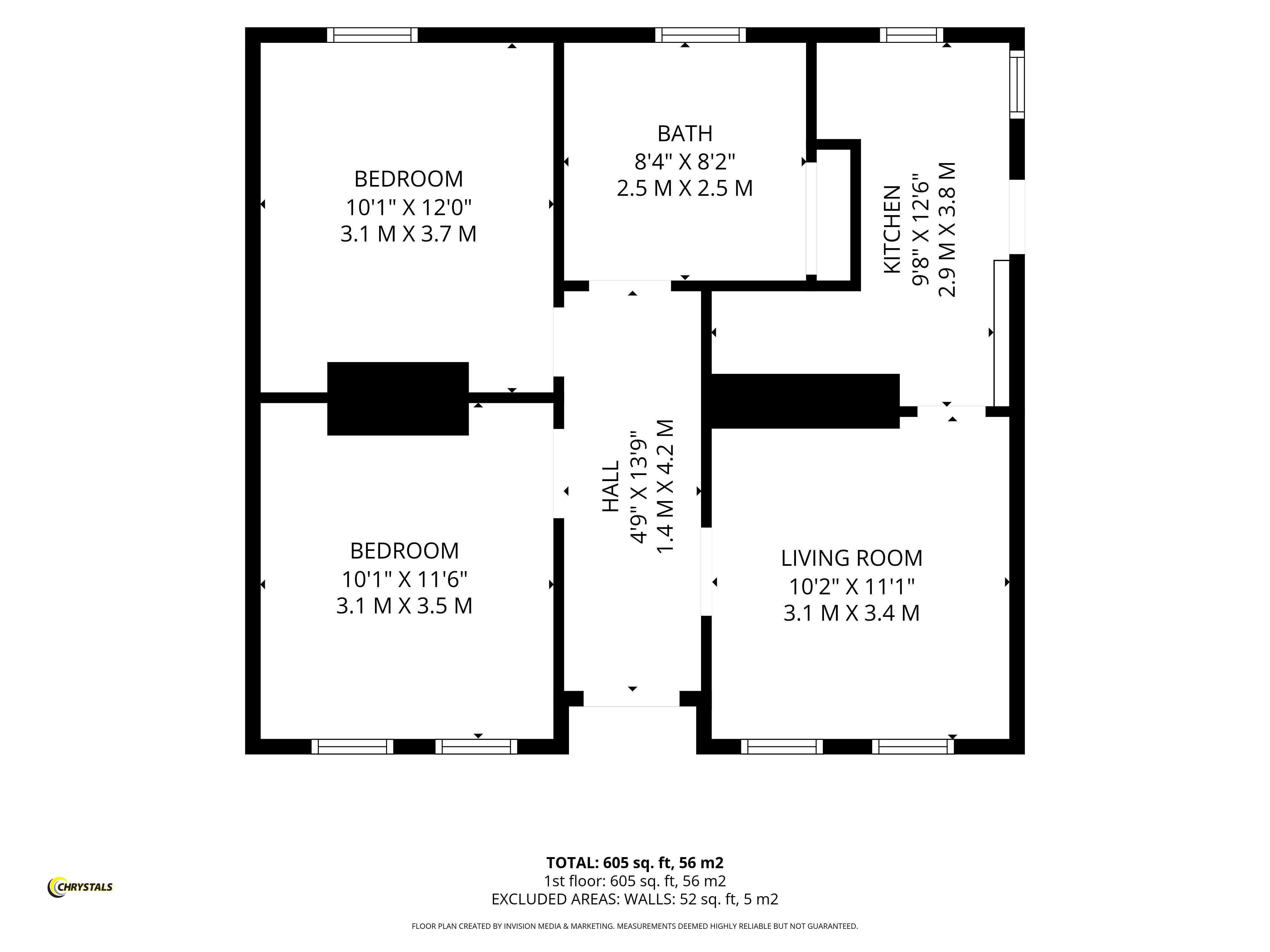 Floorplan — The Gate House, Castletown Road, Port St Mary IM9 5LT.