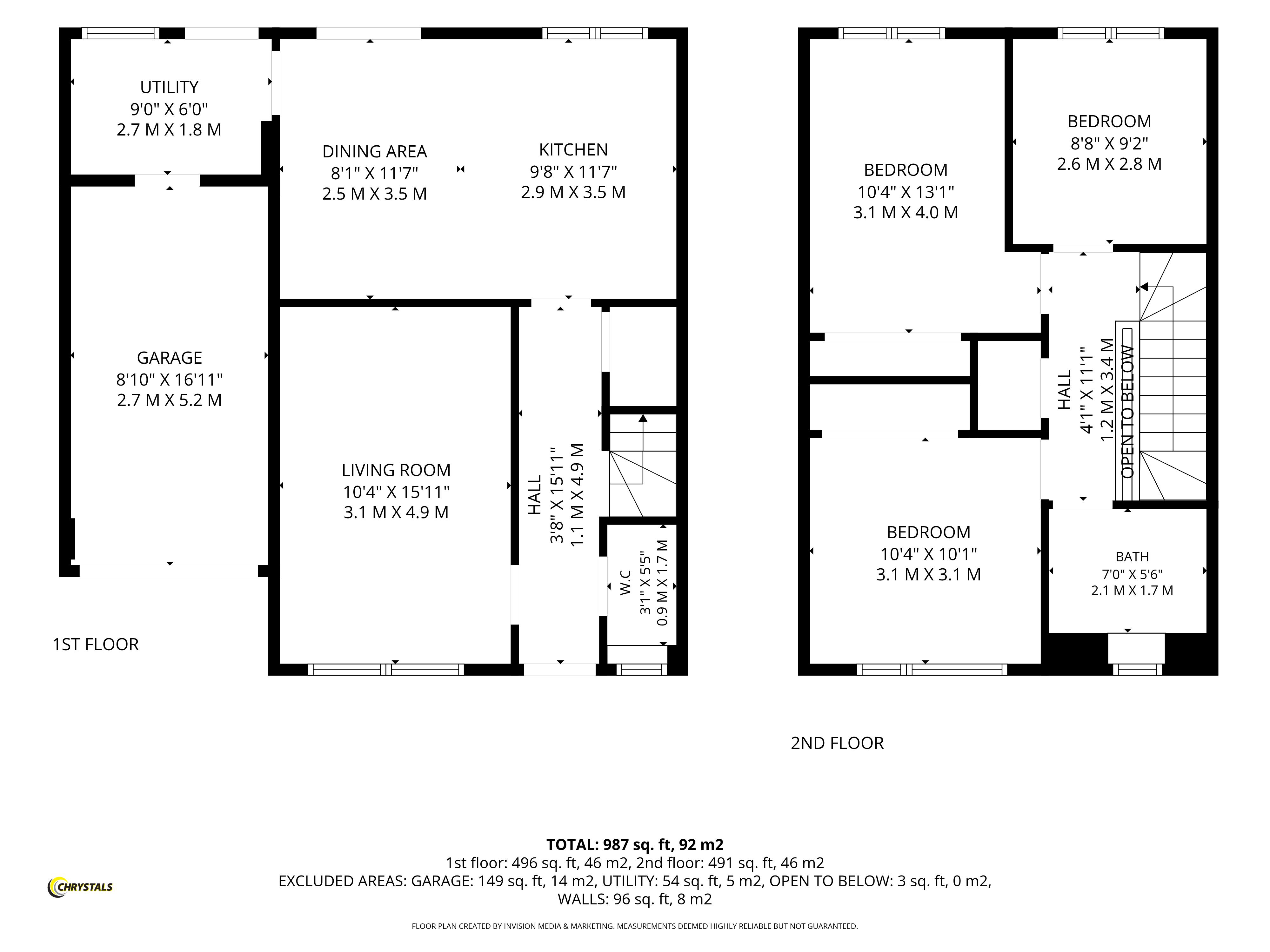 Floorplan — 3 Cronk View Crescent, Ballakilley, Port Erin IM9 6DU.