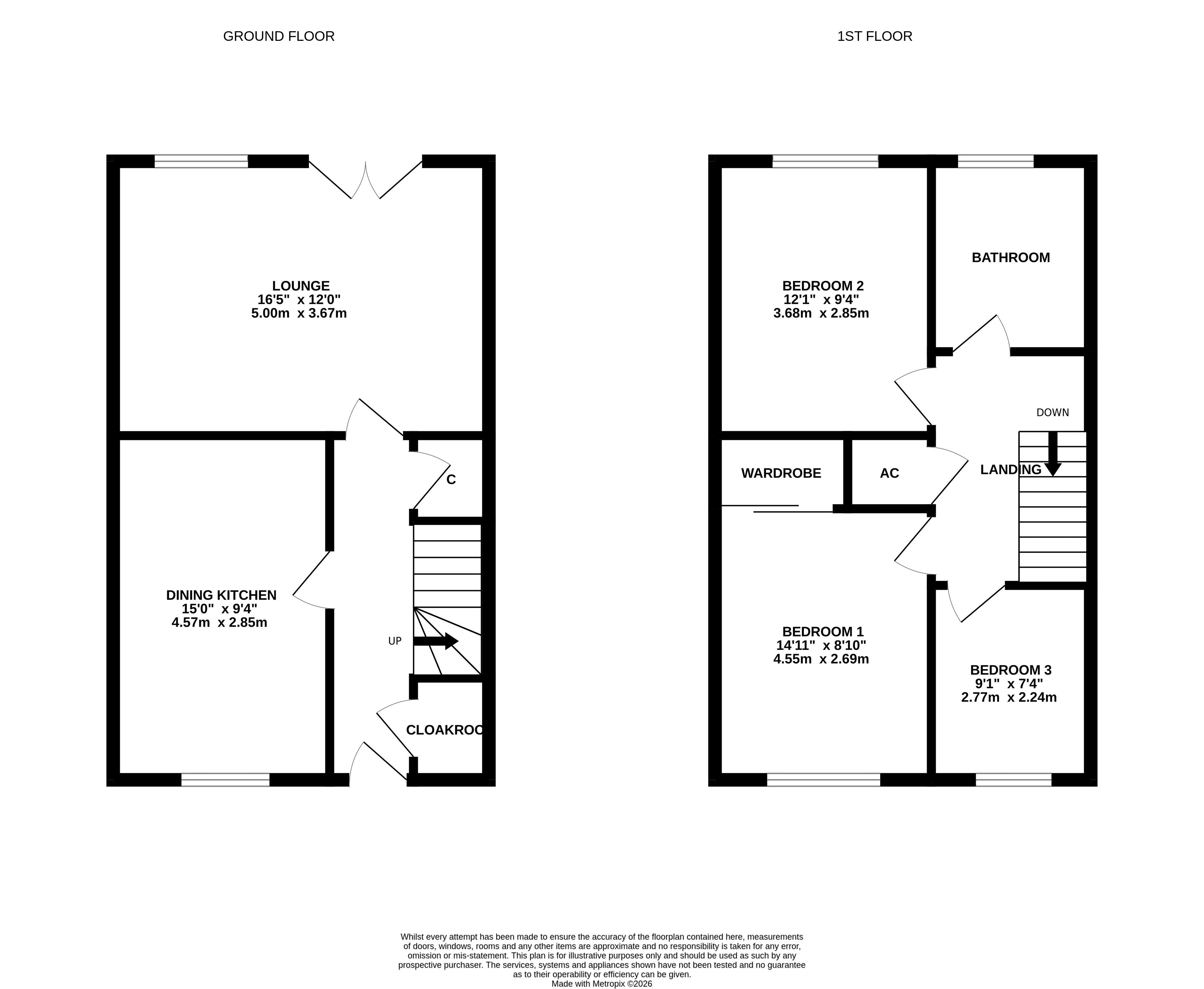 Floorplan — 39 Cronk View Crescent, Ballakilley, Port Erin IM9 6DU.