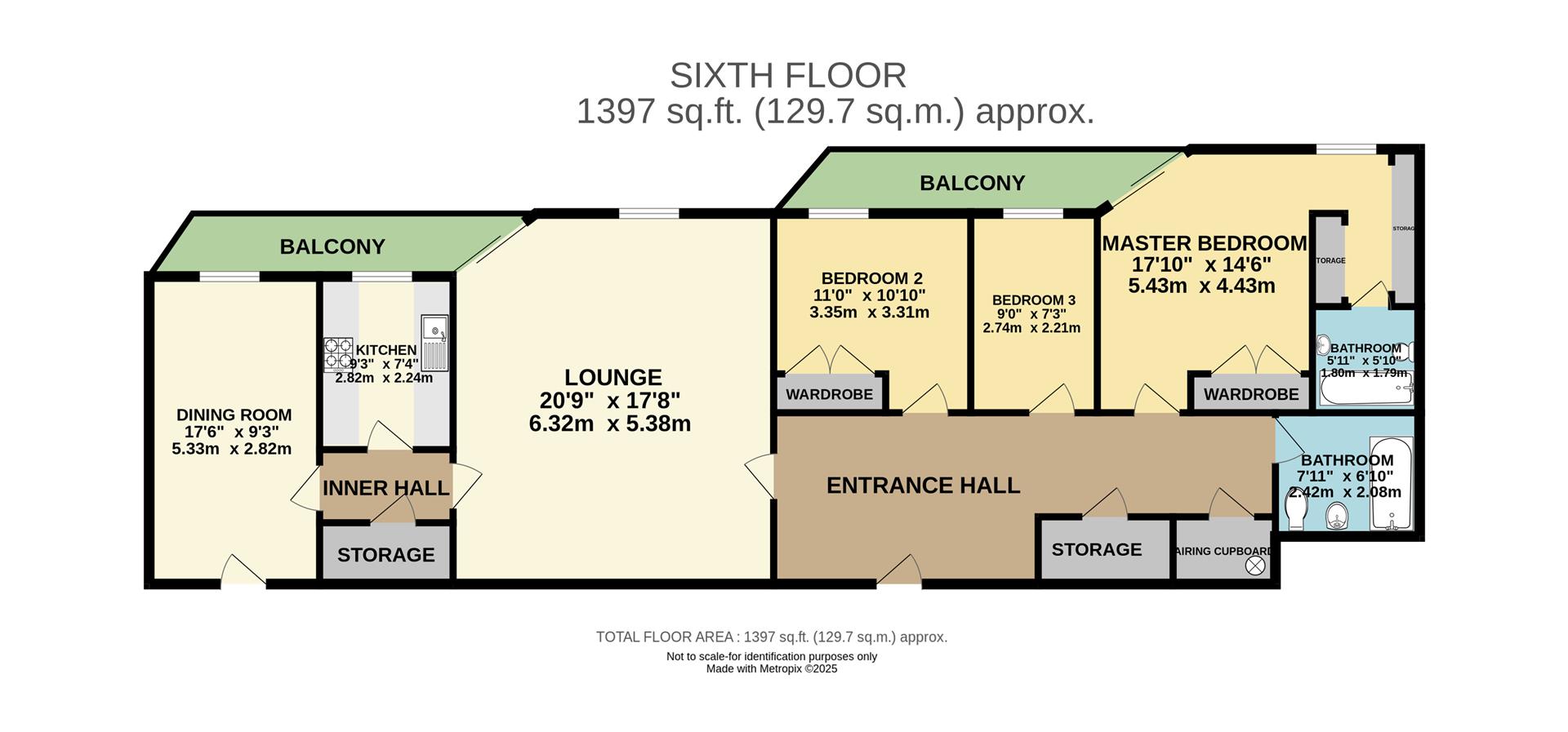 Floorplan — Kings Court, Ramsey, Isle Of Man.