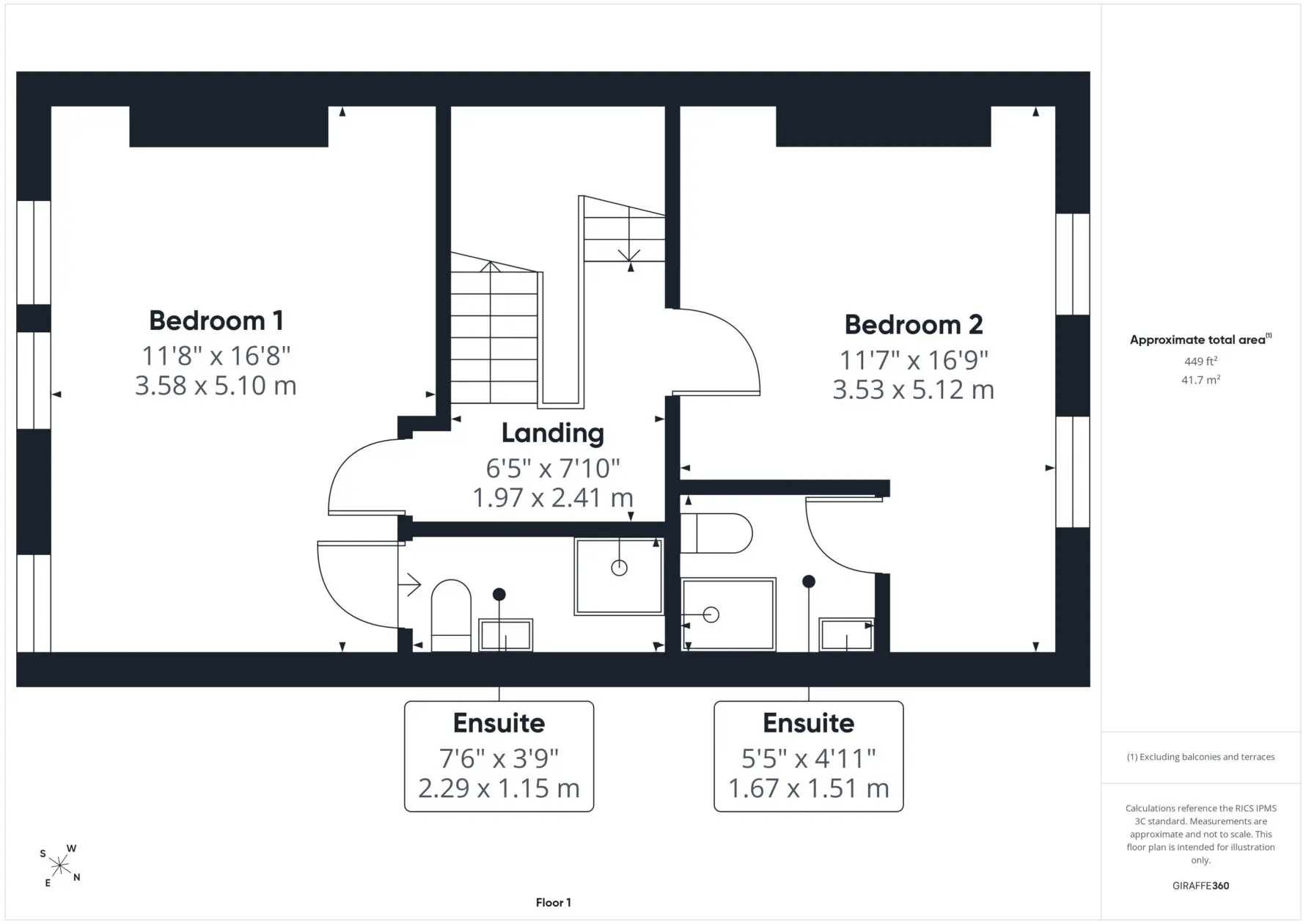 Floorplan — 8 Westbourne Road, Ramsey, Isle Of Man, Isle Of Man, IM8 2EP. — Plan 3 of 4