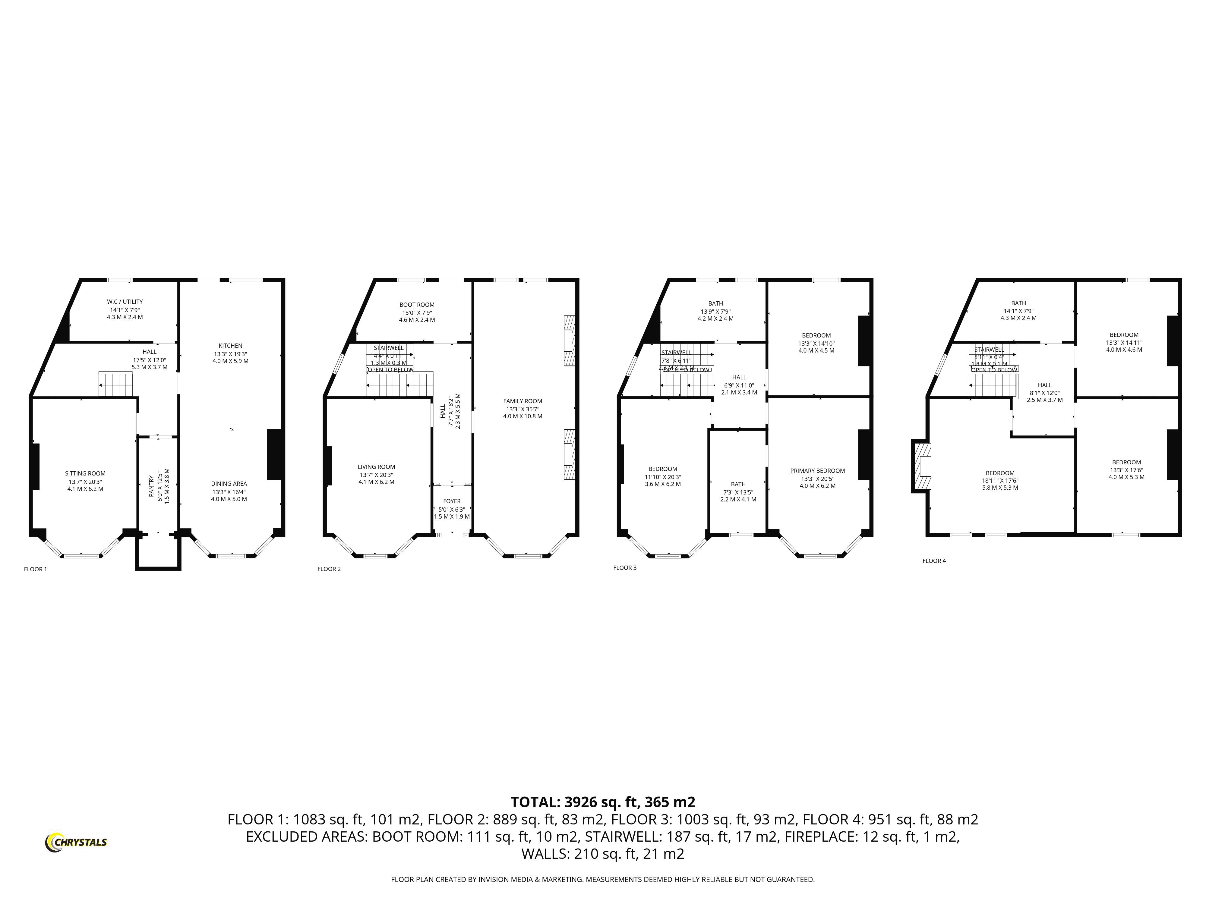 Floorplan — 18 Hutchinson Square, Douglas IM2 4HS.