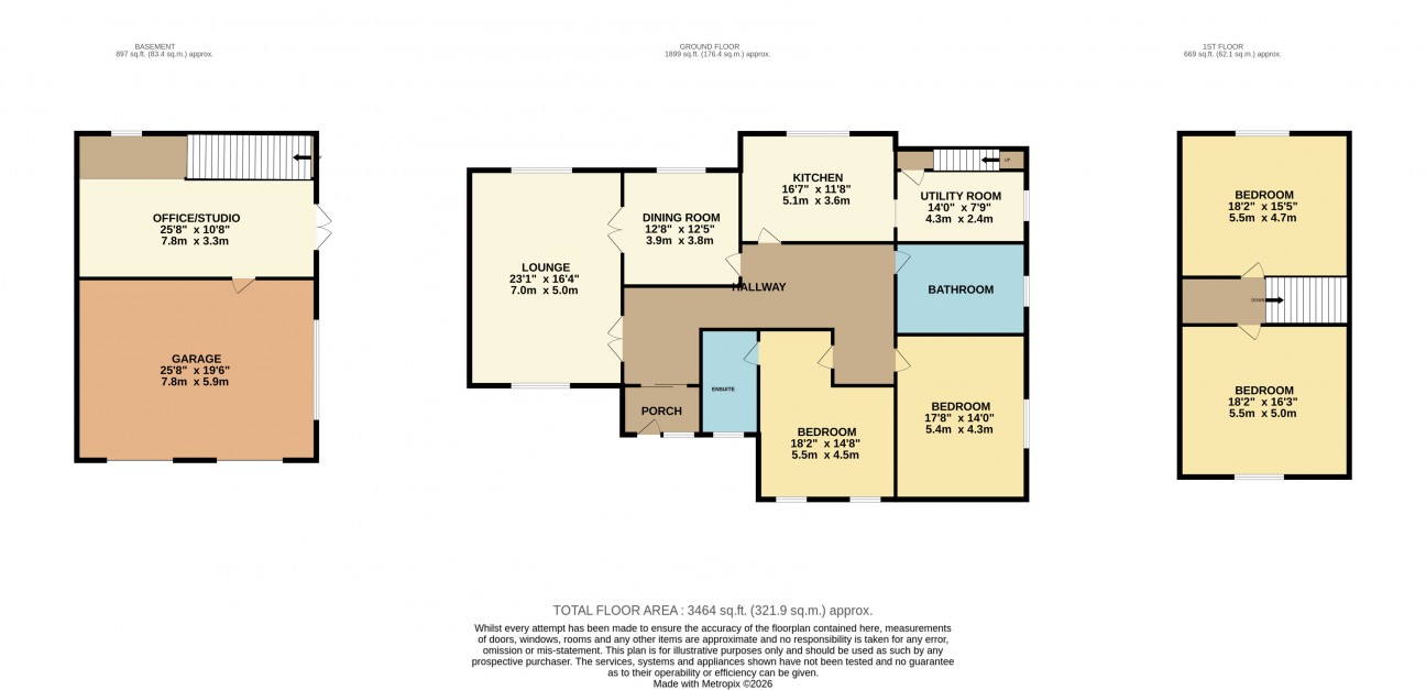 Floorplan — 69, Cronk Liauyr, Douglas, IM2 5LX.