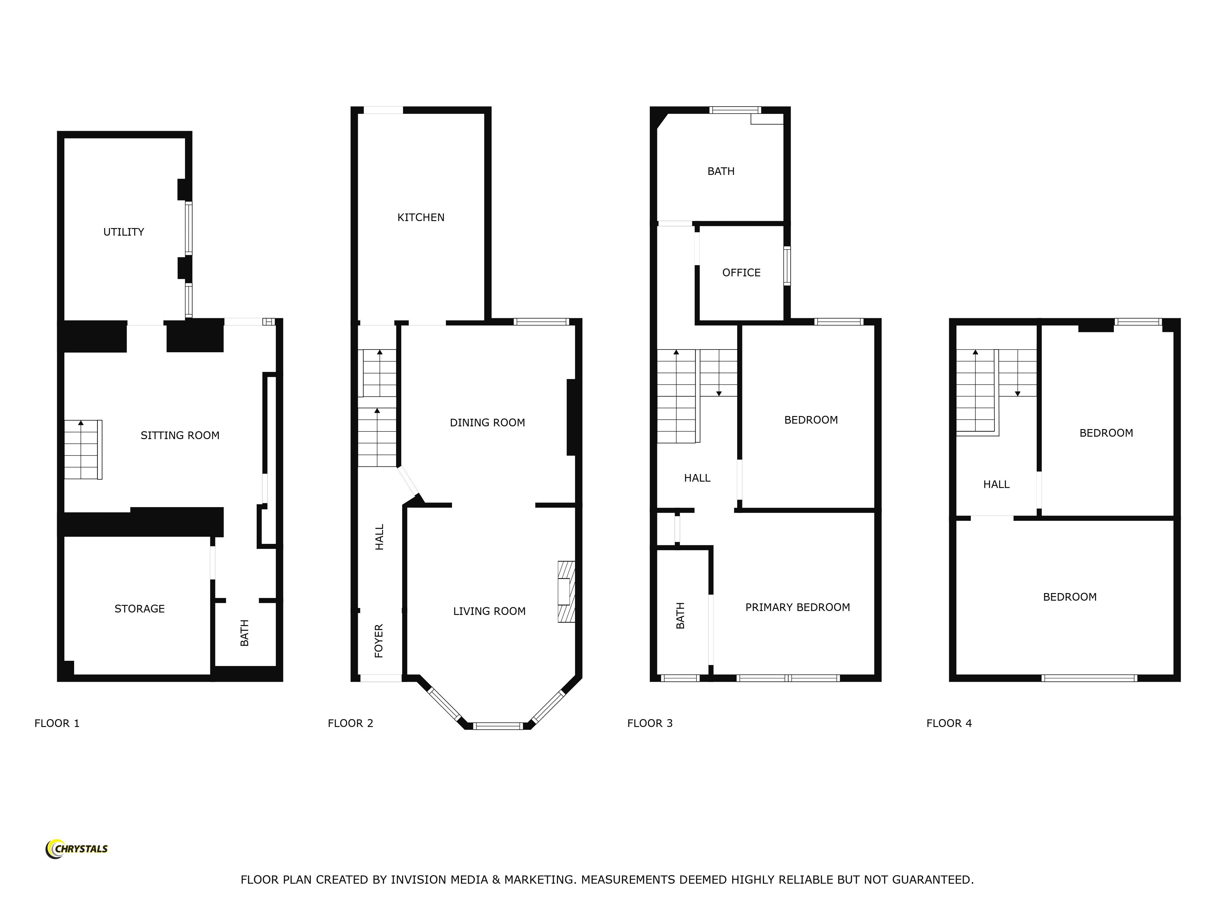 Floorplan — 1 Withington Road, Douglas IM2 3BG.