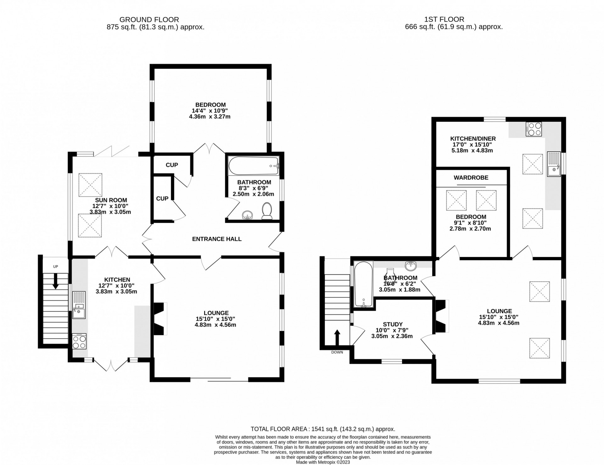 Floorplan — Coach House, Old Castletown Road, Crogga, Santon, IM4 1EB, Castletown. — Plan 2 of 2