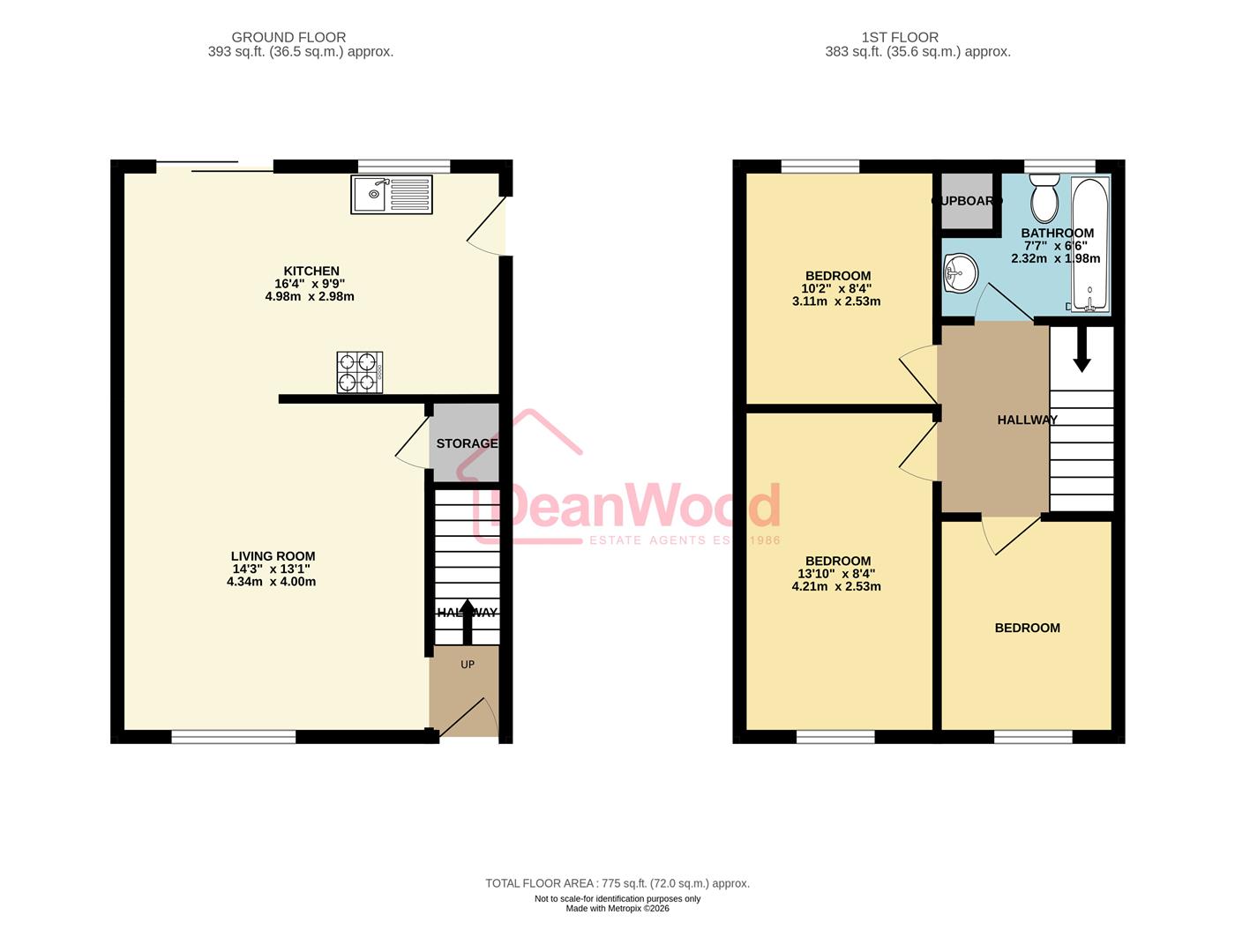 Floorplan — 18 Close Cowley, Douglas, Isle Of Man.